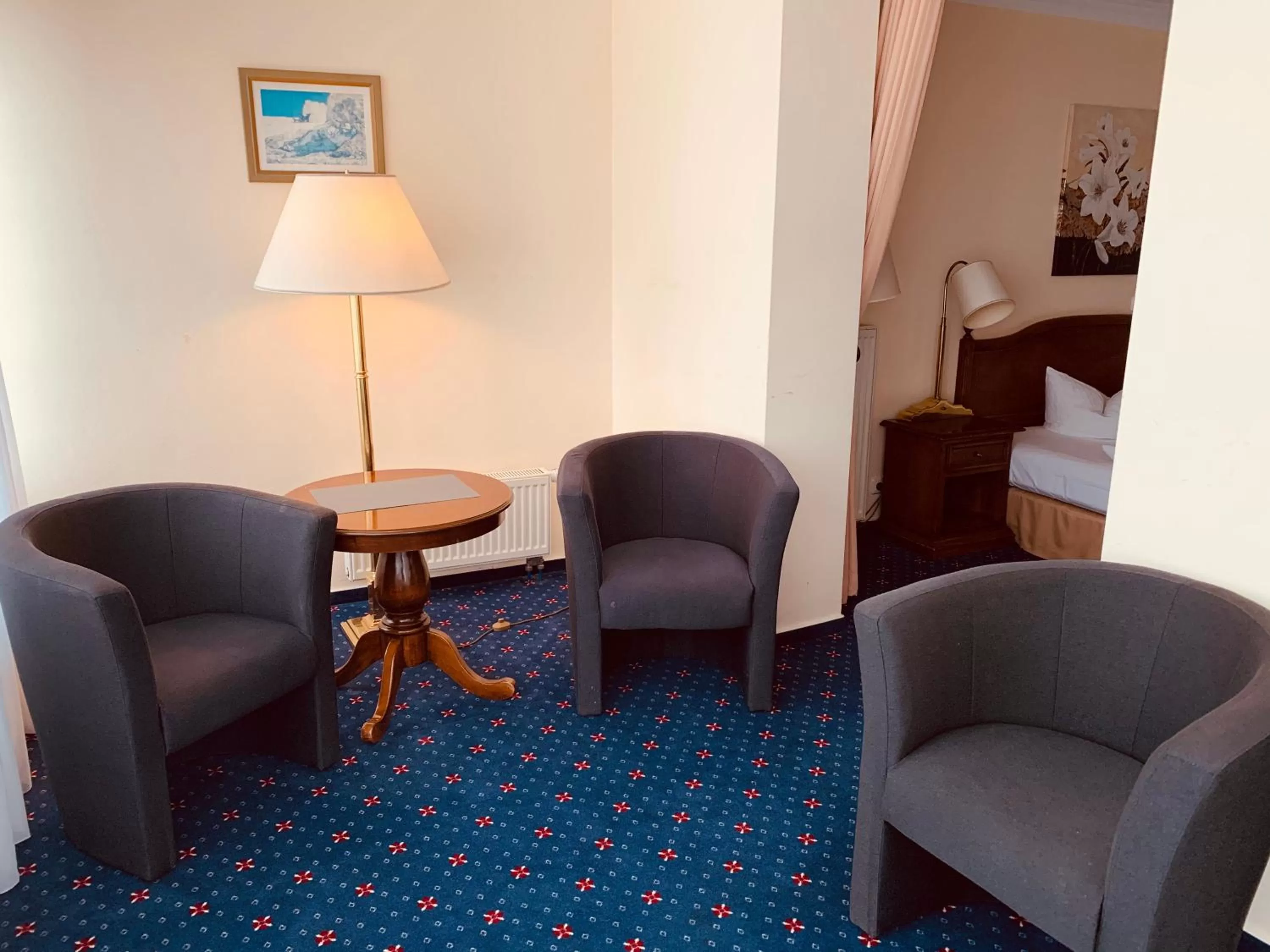 Seating area in Hotel Bellevue Warnemünde