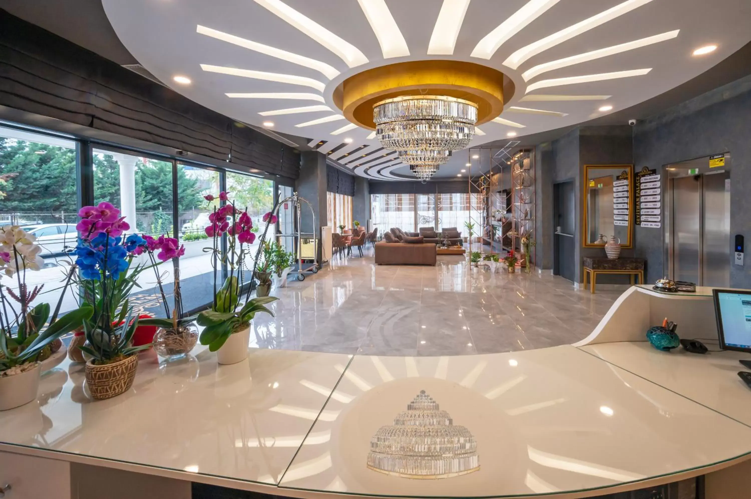 Lobby or reception, Lobby/Reception in Seyithan Palace Spa Hotel