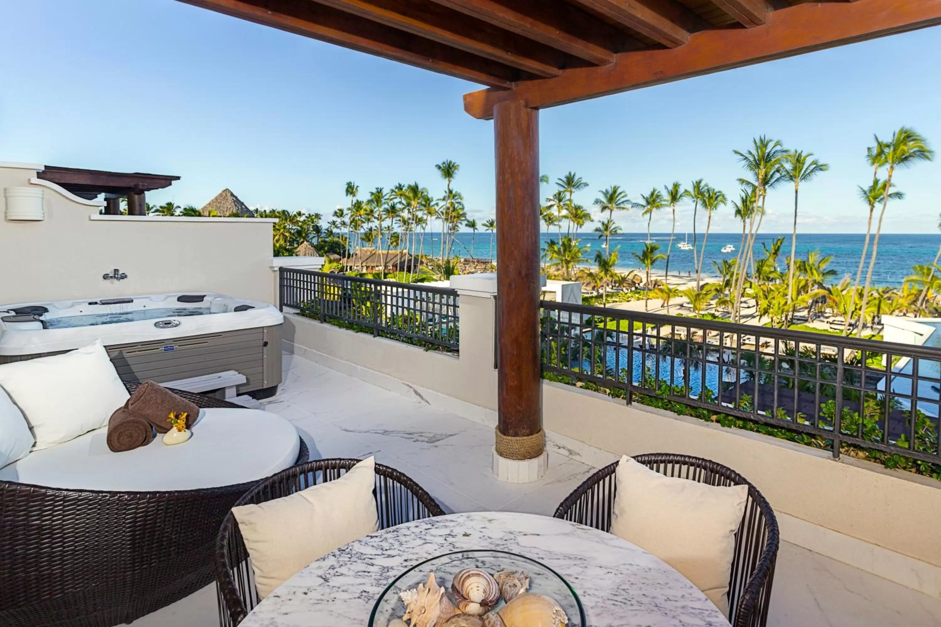 Balcony/Terrace in Secrets Royal Beach Punta Cana - Adults Only - All Inclusive