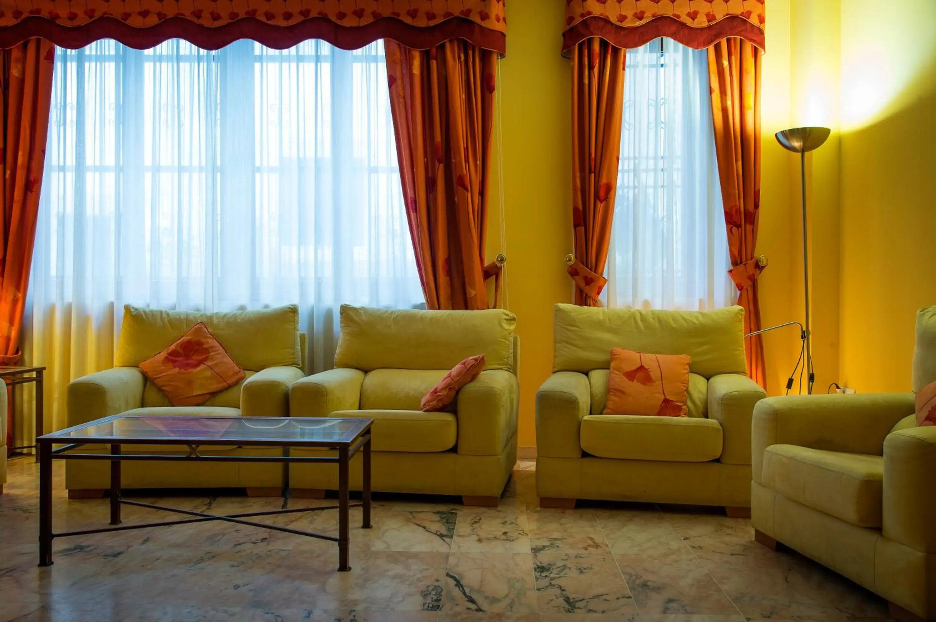 Seating Area in Hotel Castilla