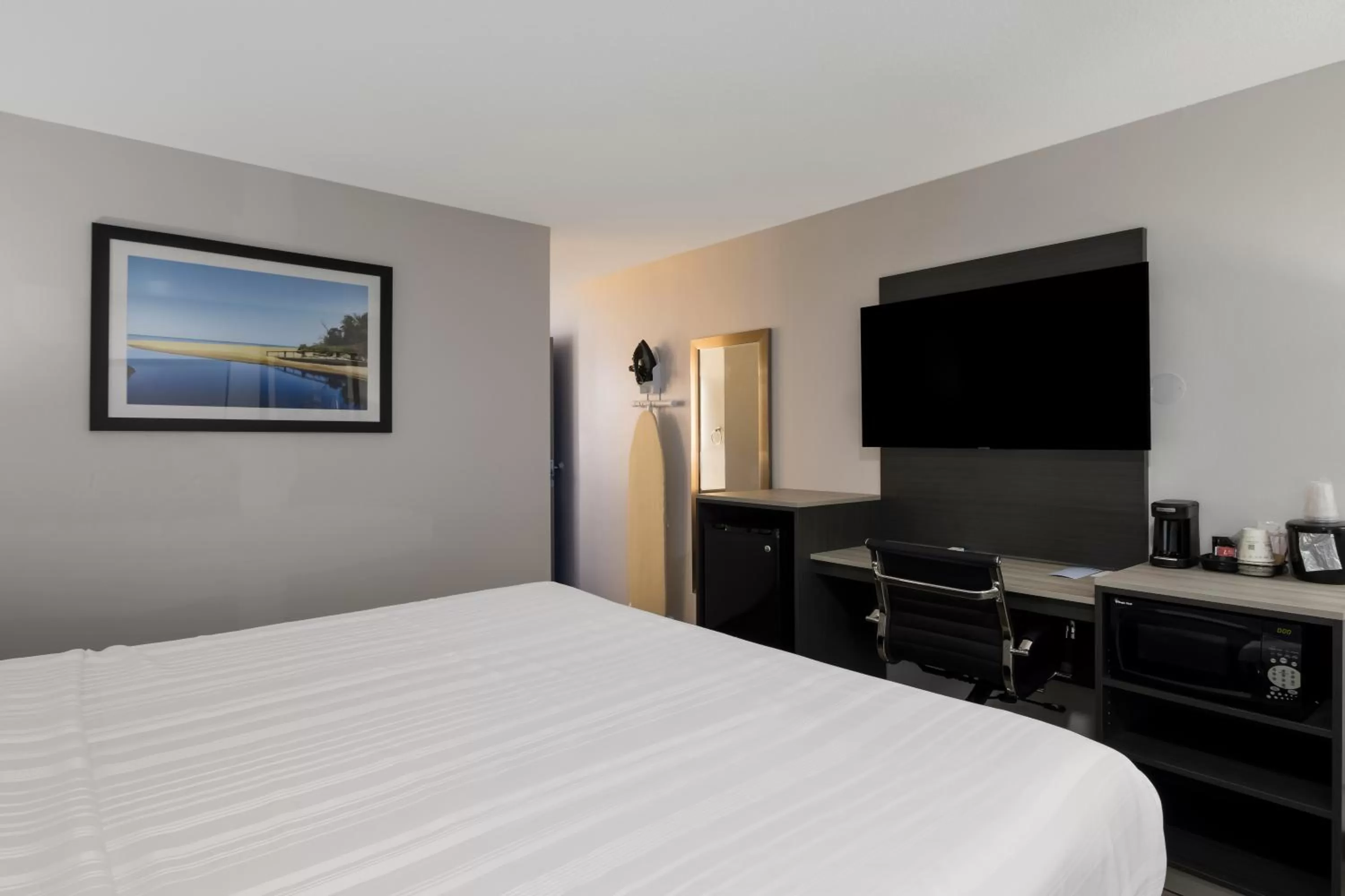 TV and multimedia, Bed in Quality Inn South Bend near Notre Dame