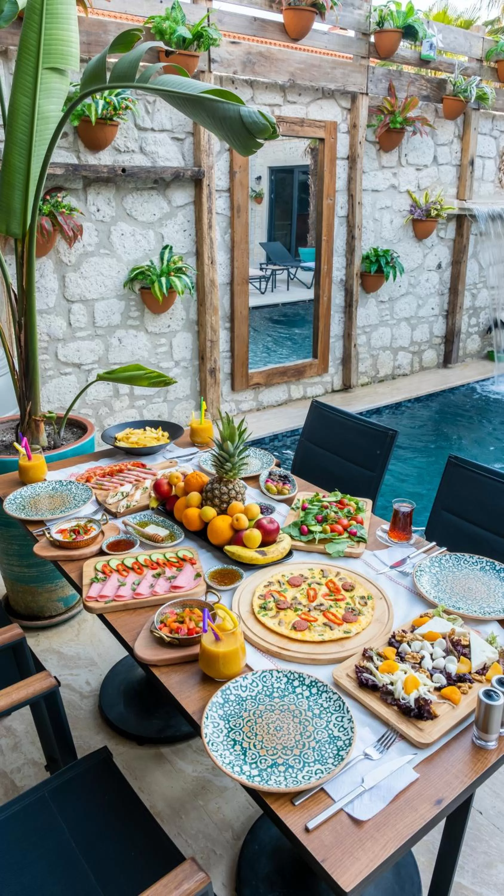 Breakfast in Ariel Hotel Alaçatı