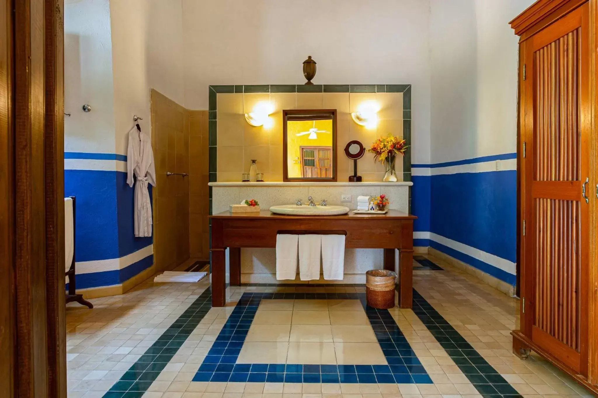 Bathroom in Hacienda San Jose