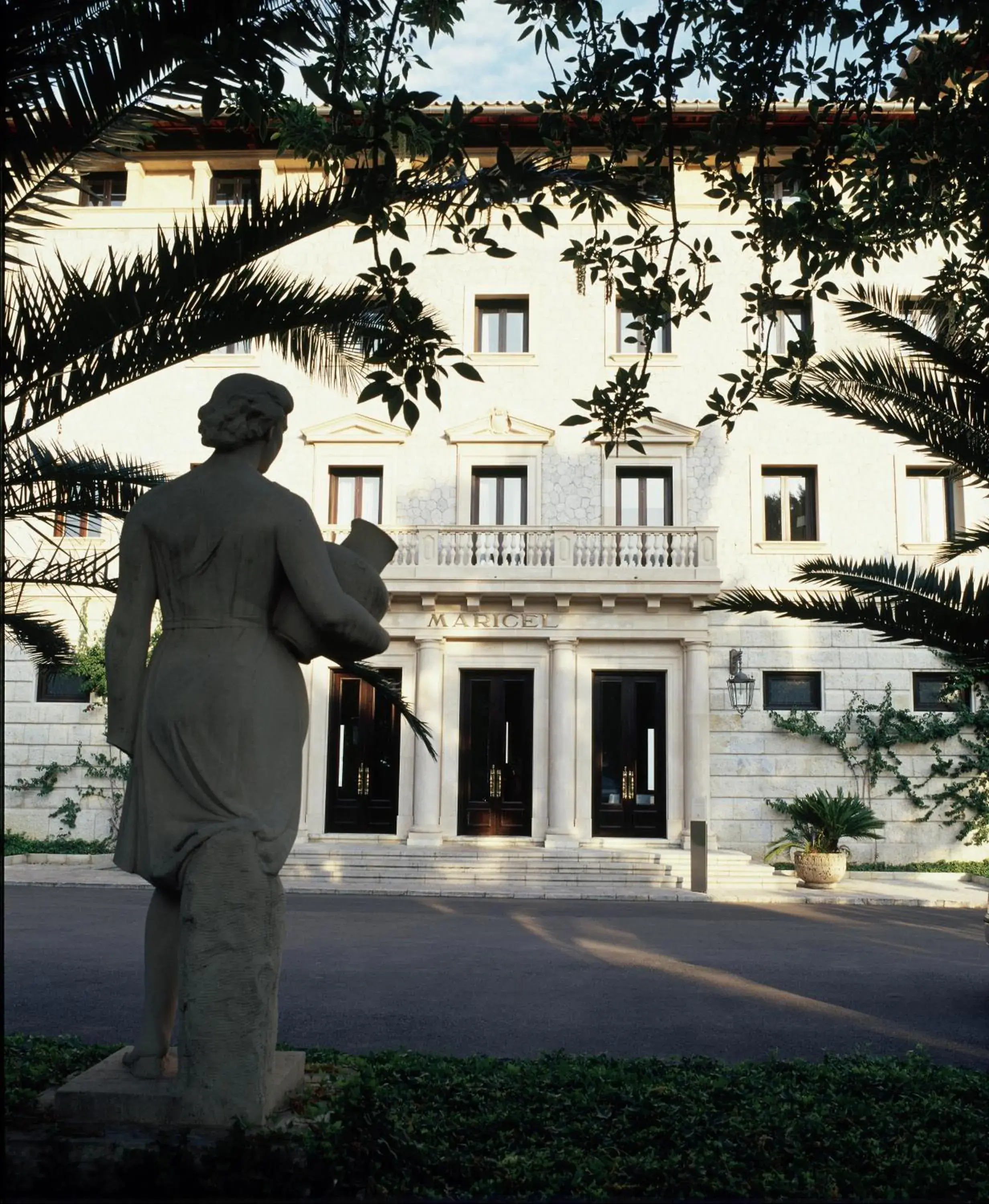 Facade/entrance, Property Building in Hotel Hospes Maricel y Spa