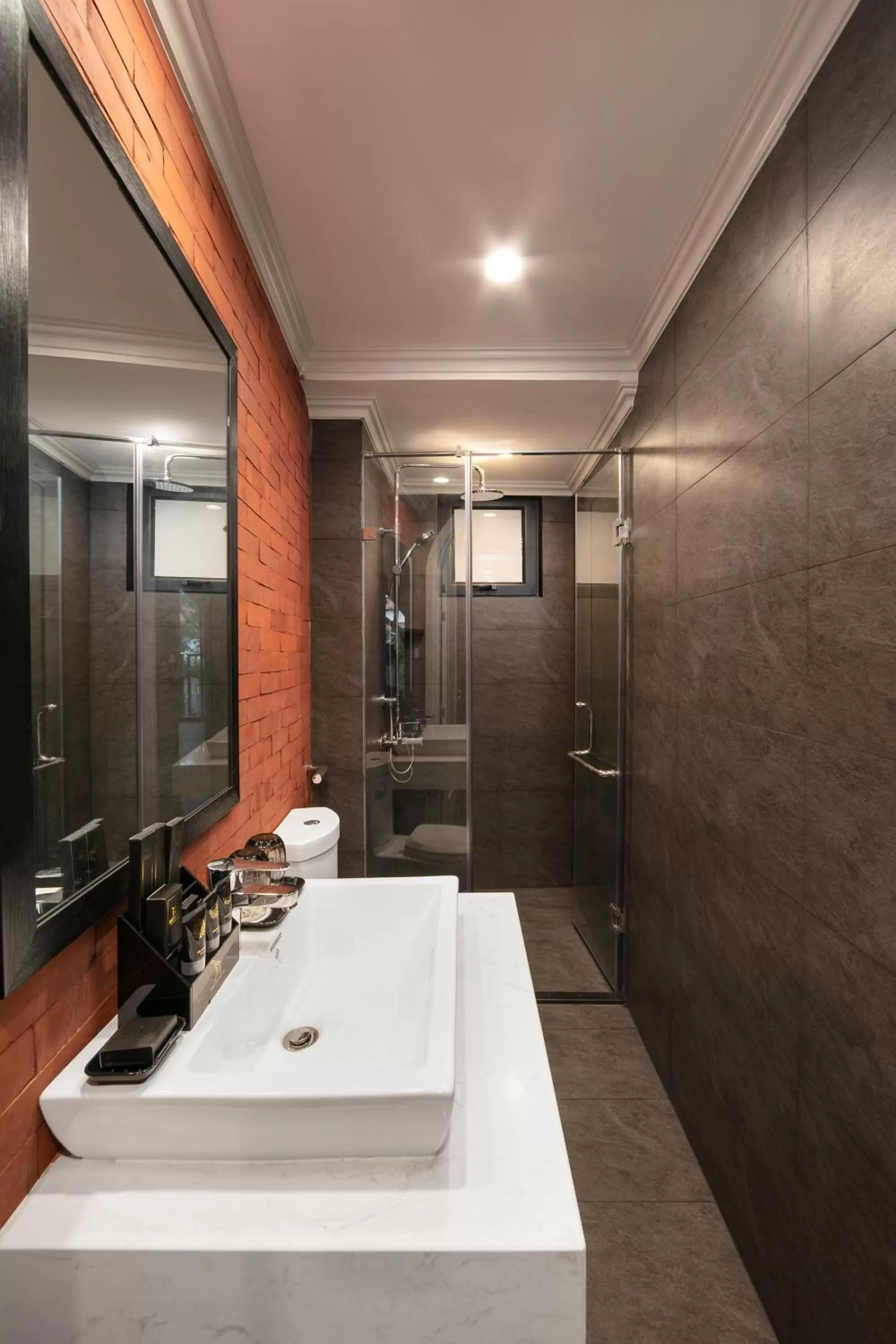 Bathroom in Marina Hotel