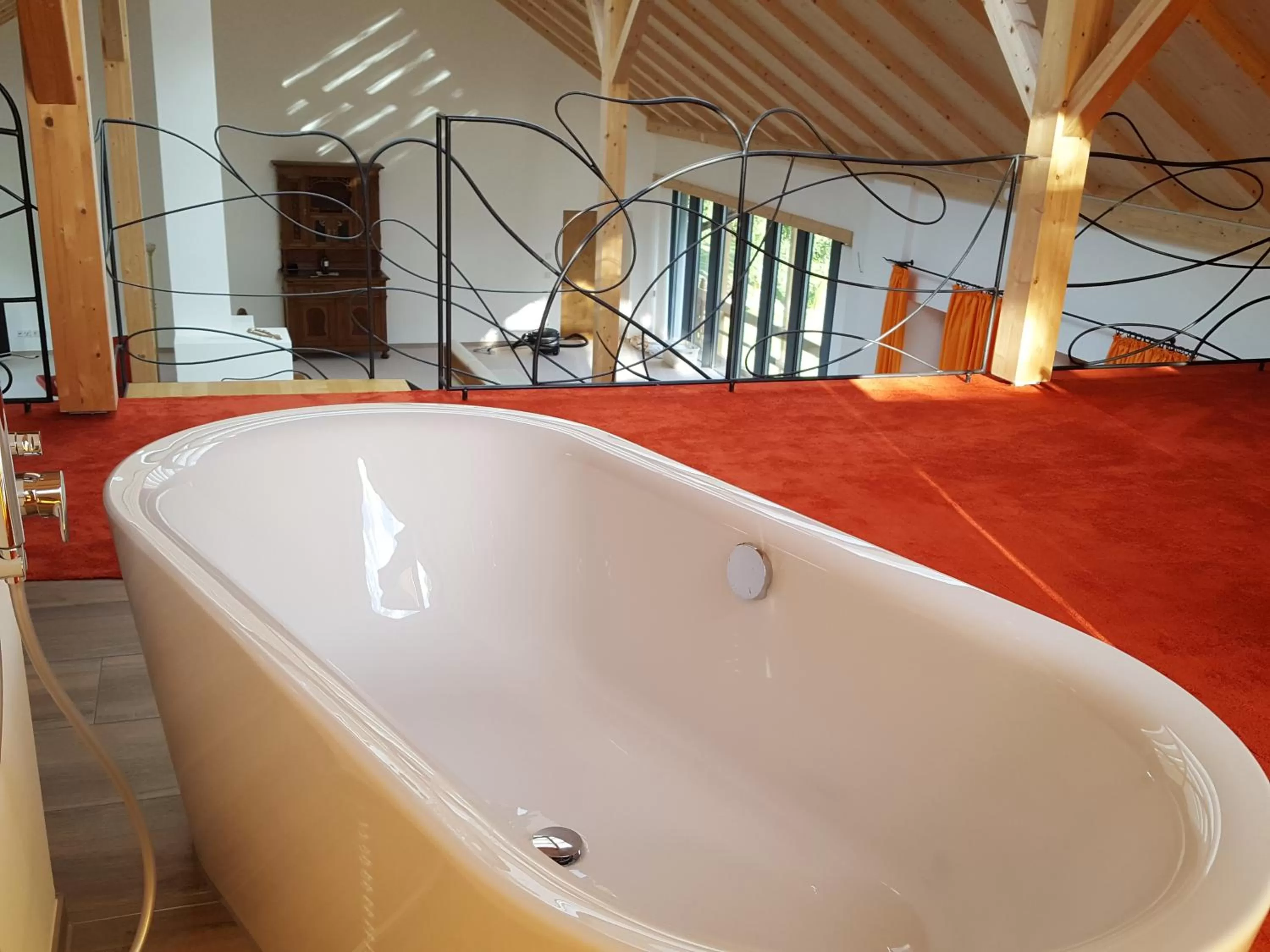 Bathroom in Sunhill Appartments, klimatisiert