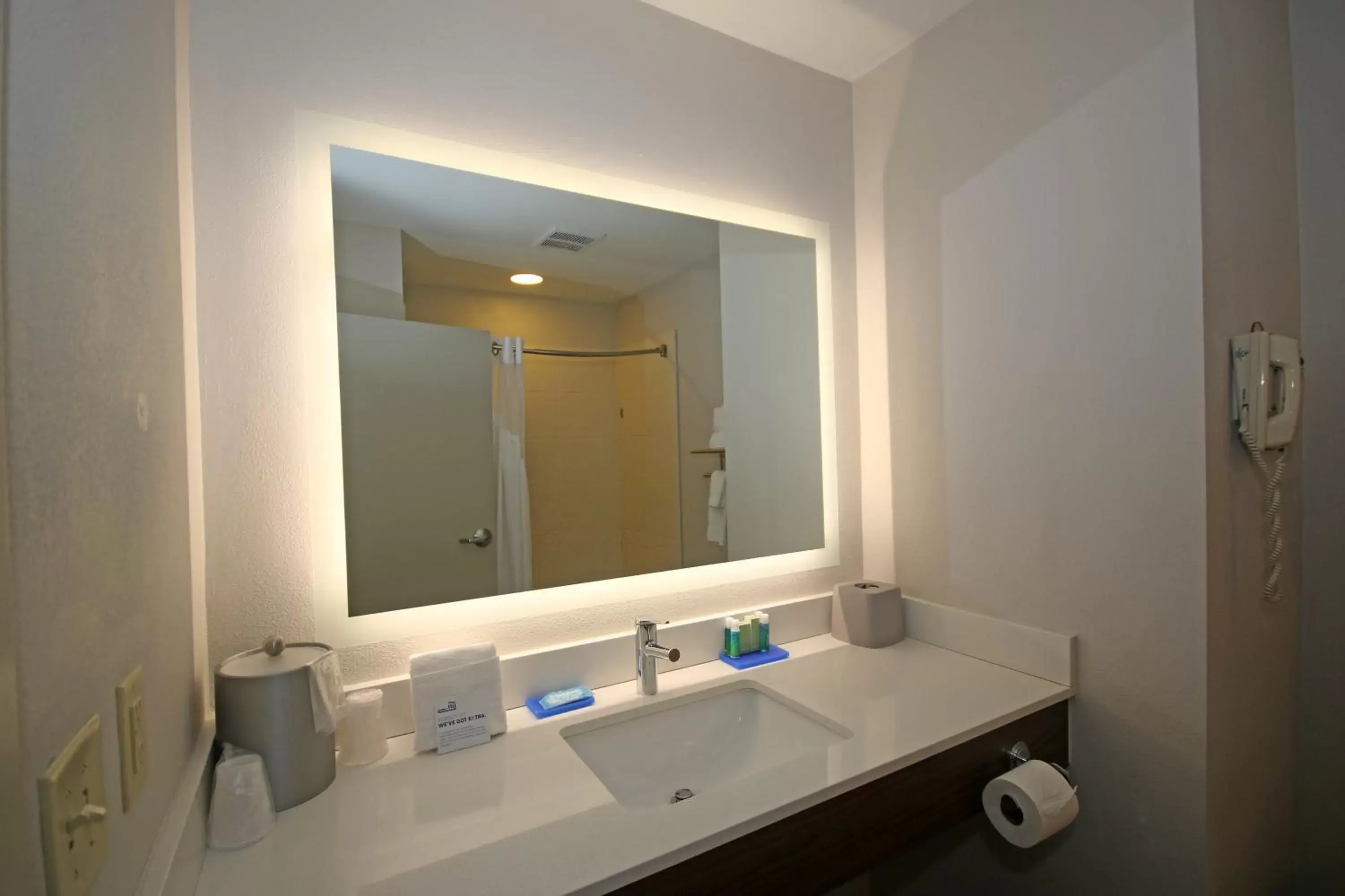Bathroom in Holiday Inn Express Hotel & Suites Greensboro-East, an IHG Hotel