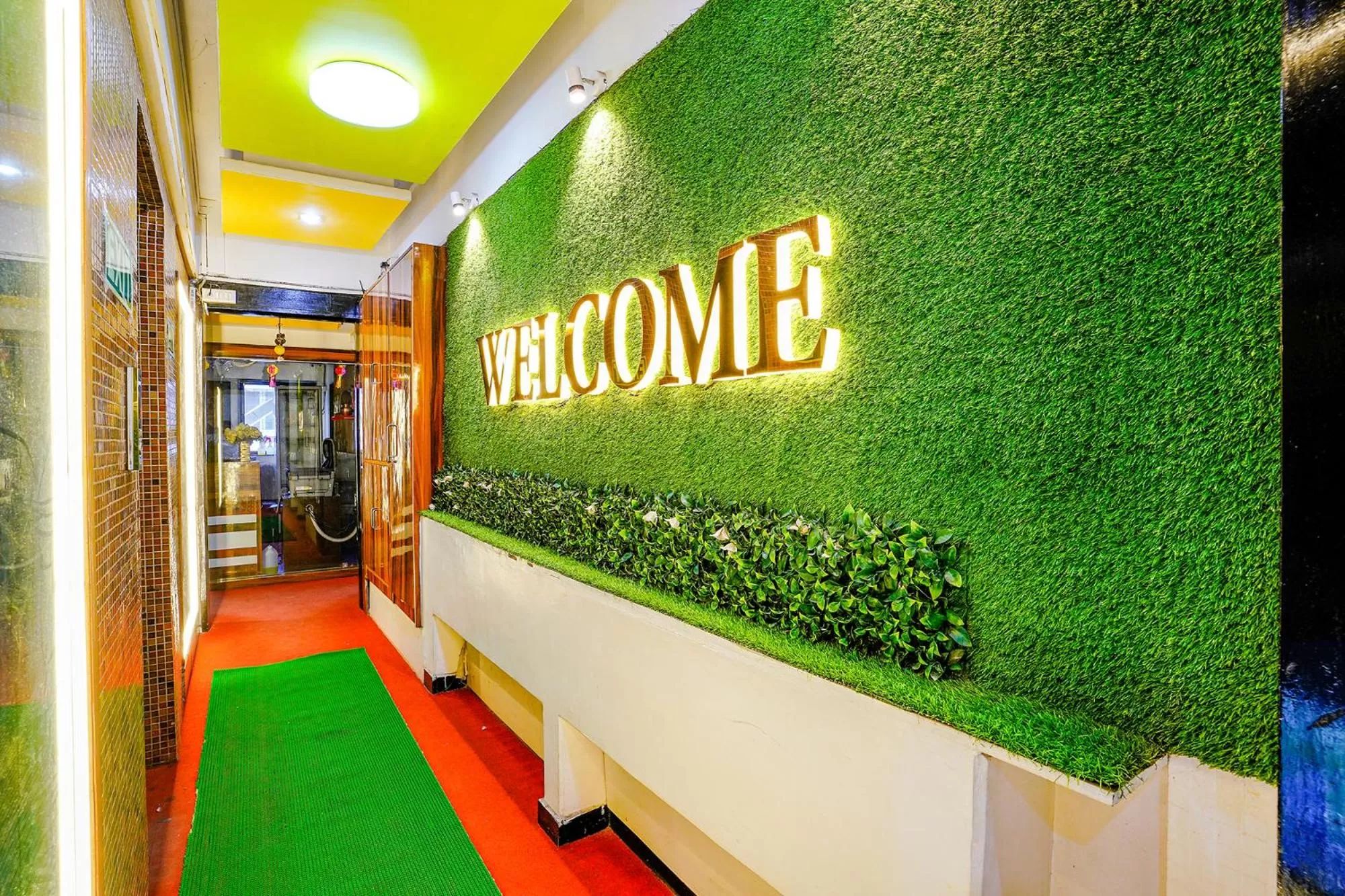 Lobby or reception in FabHotel Sai Chatra