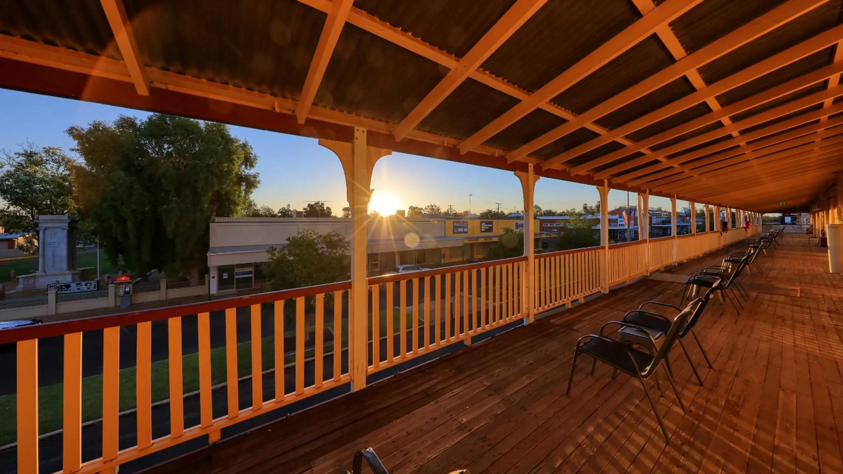 Balcony/Terrace in Hotel Corones