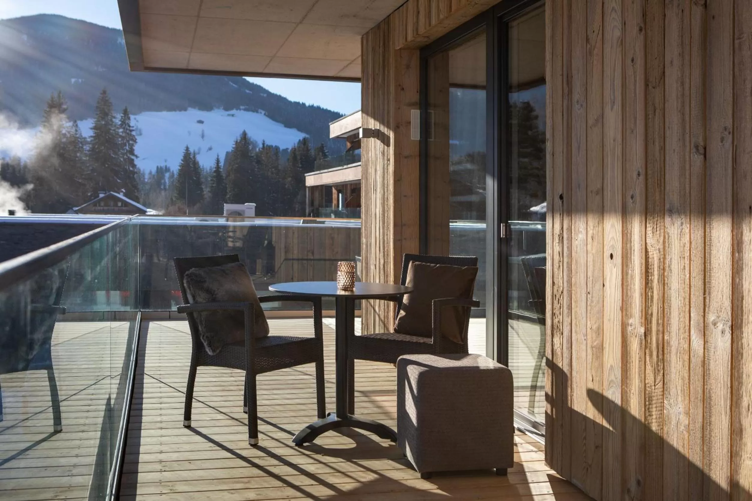 Balcony/Terrace in APART Resort Westendorf