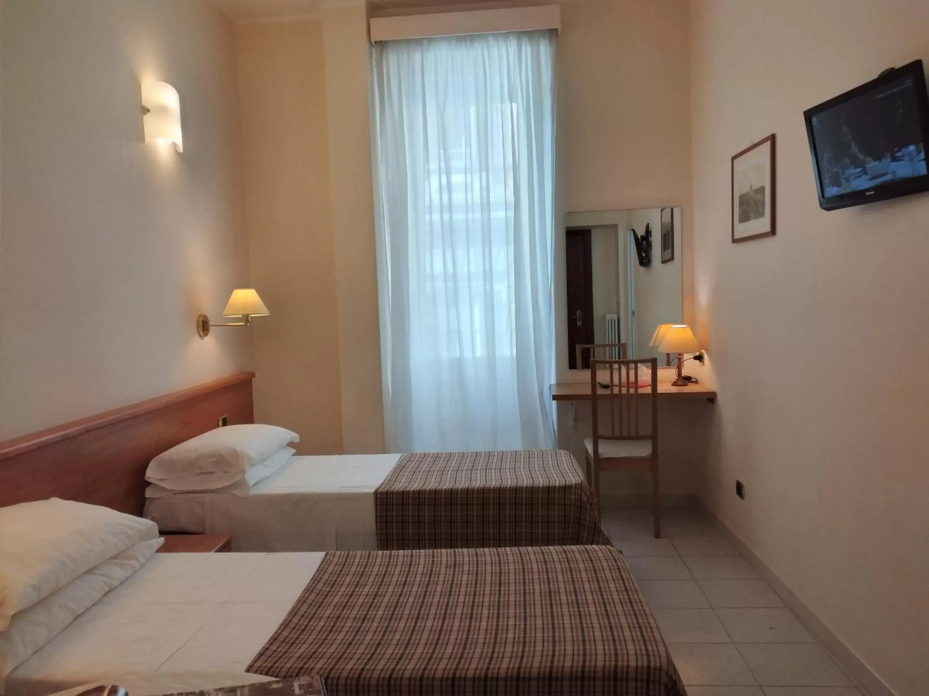 Bedroom, Bed in Hotel Principe Eugenio