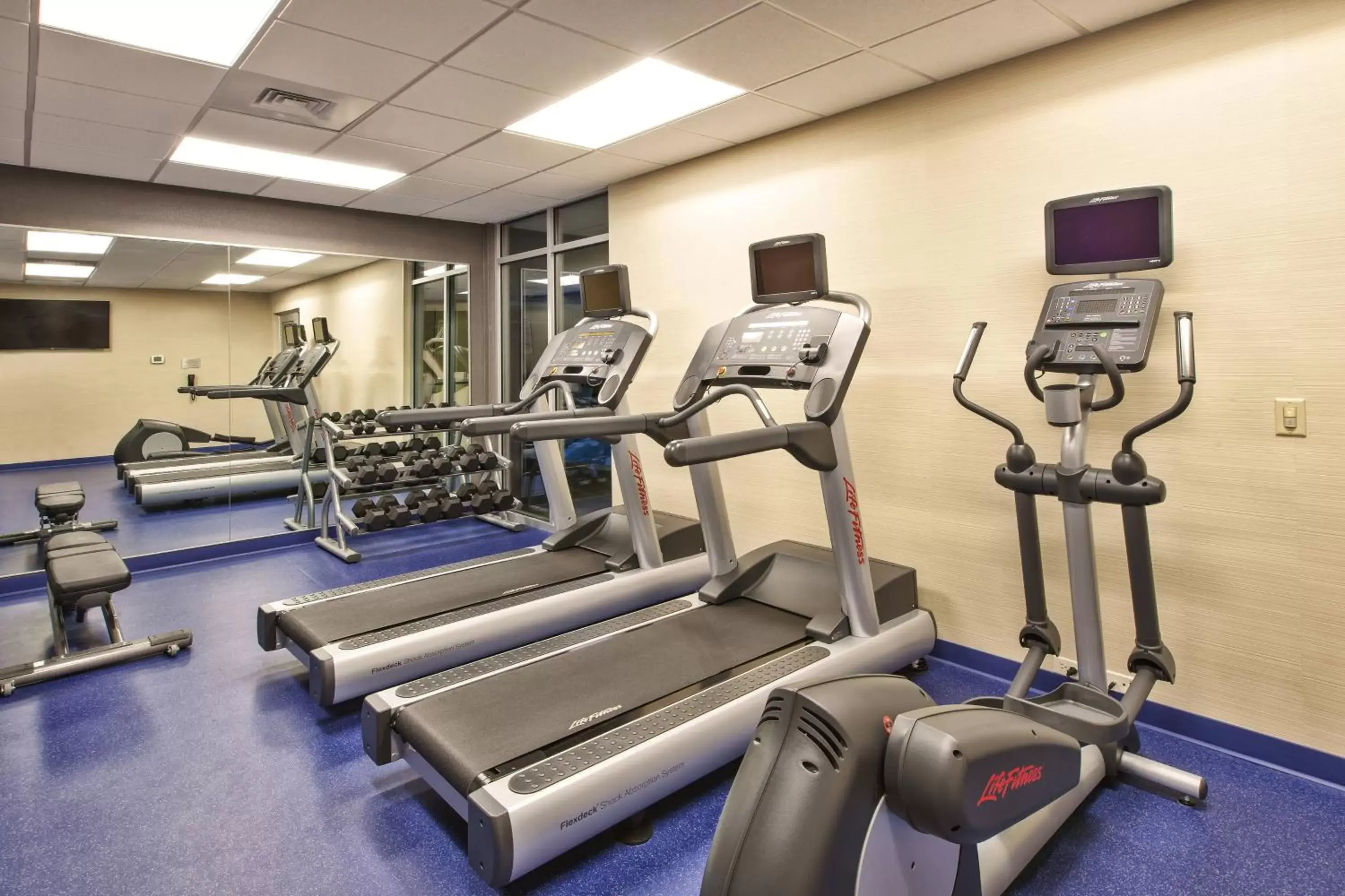 Fitness centre/facilities, Fitness Center/Facilities in Fairfield Inn & Suites by Marriott Plattsburgh