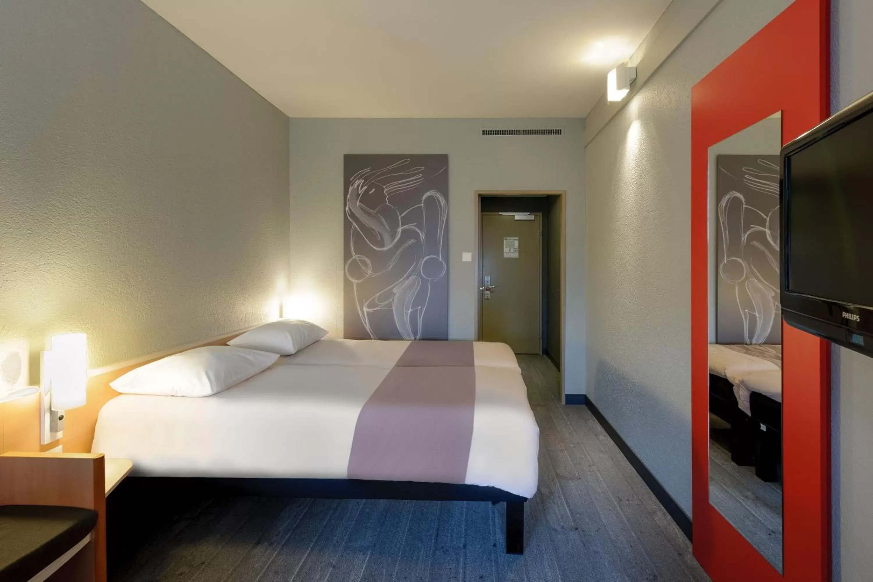 Bed in ibis Chur