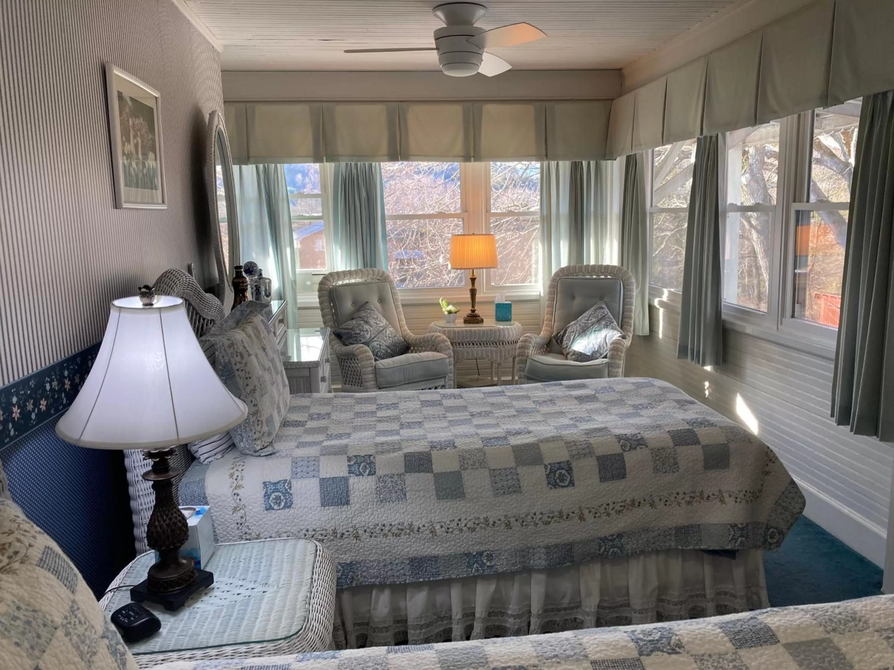 Bed in Terrell House B&B