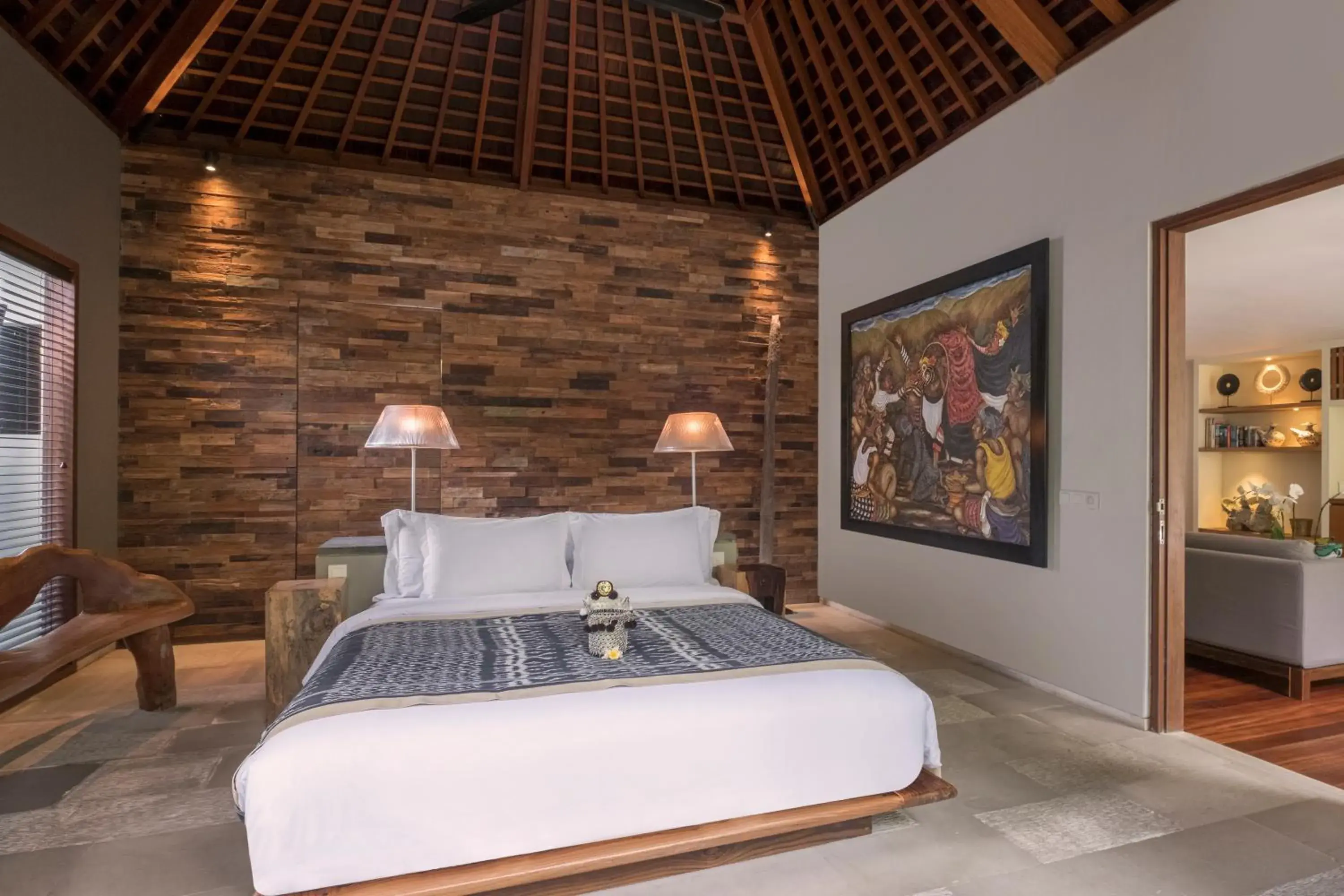 Bedroom, Bed in The Purist Villas & Spa Ubud