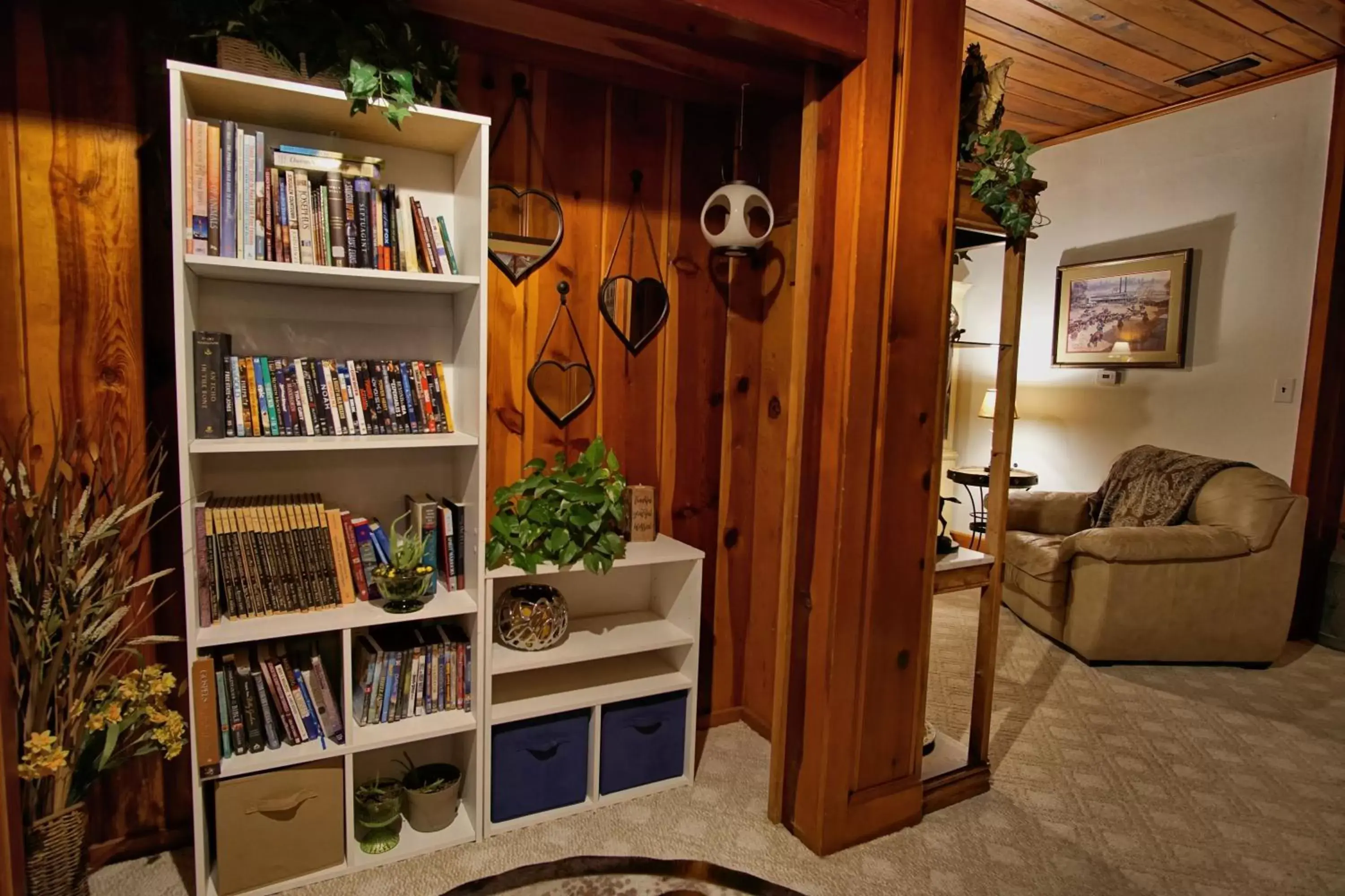 Library in Live Oak B&B