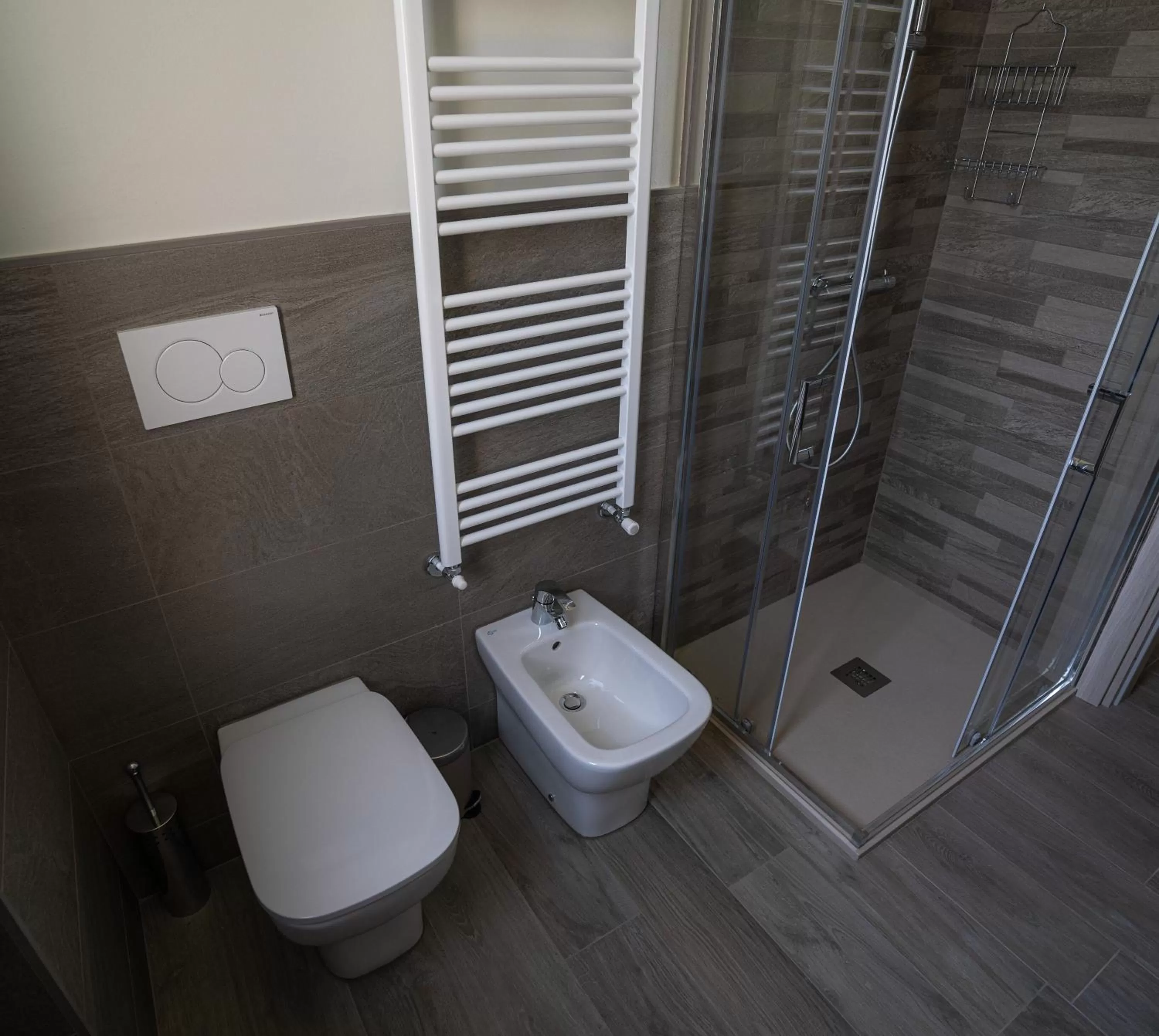 Bathroom in B & Bike di Ristorante Italia