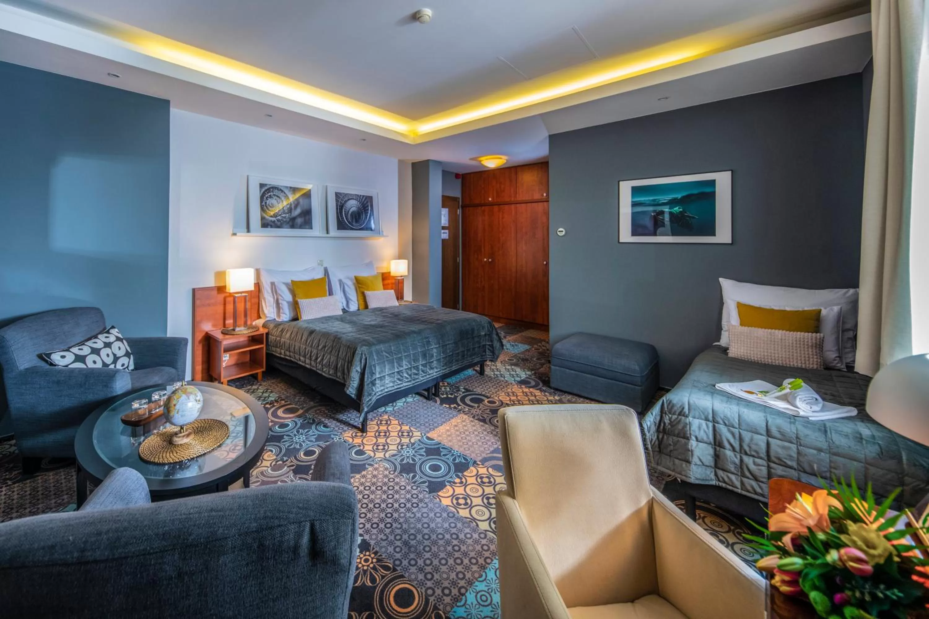 Bedroom in Budapest Airport Hotel Stáció Wellness & Konferencia