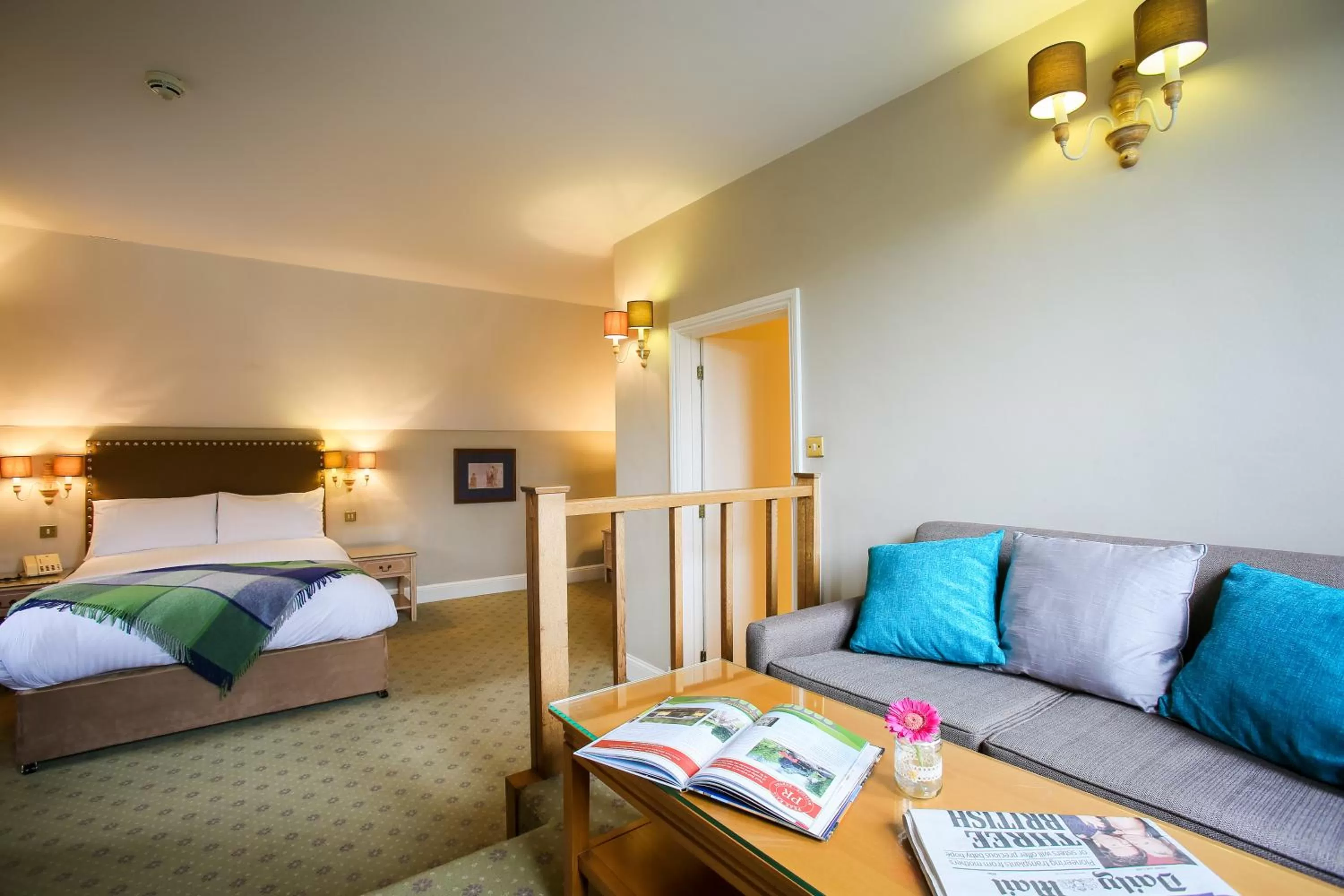 Bedroom, Bed in Makeney Hall Hotel