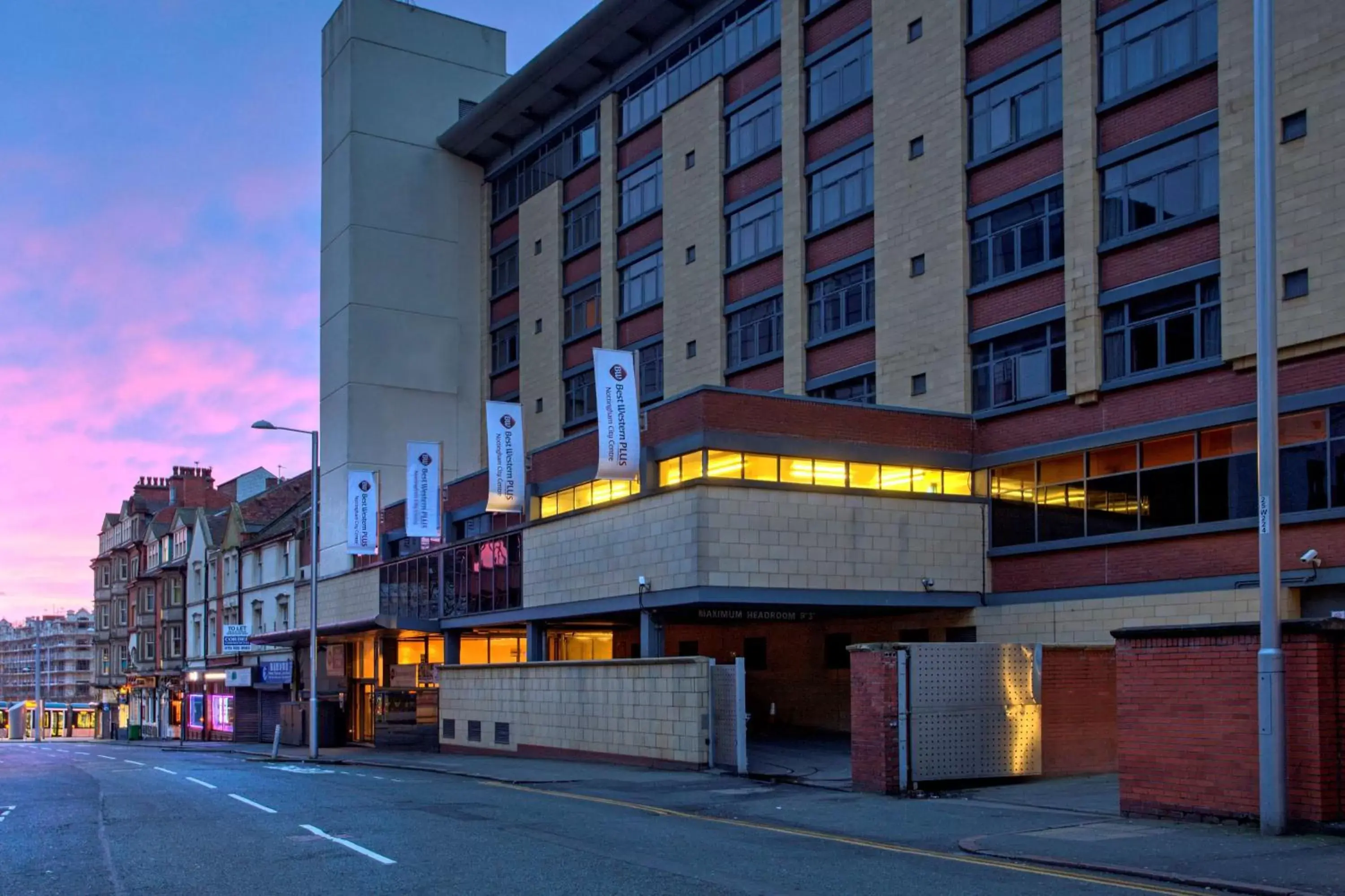 Property Building in Best Western Plus Nottingham City Centre