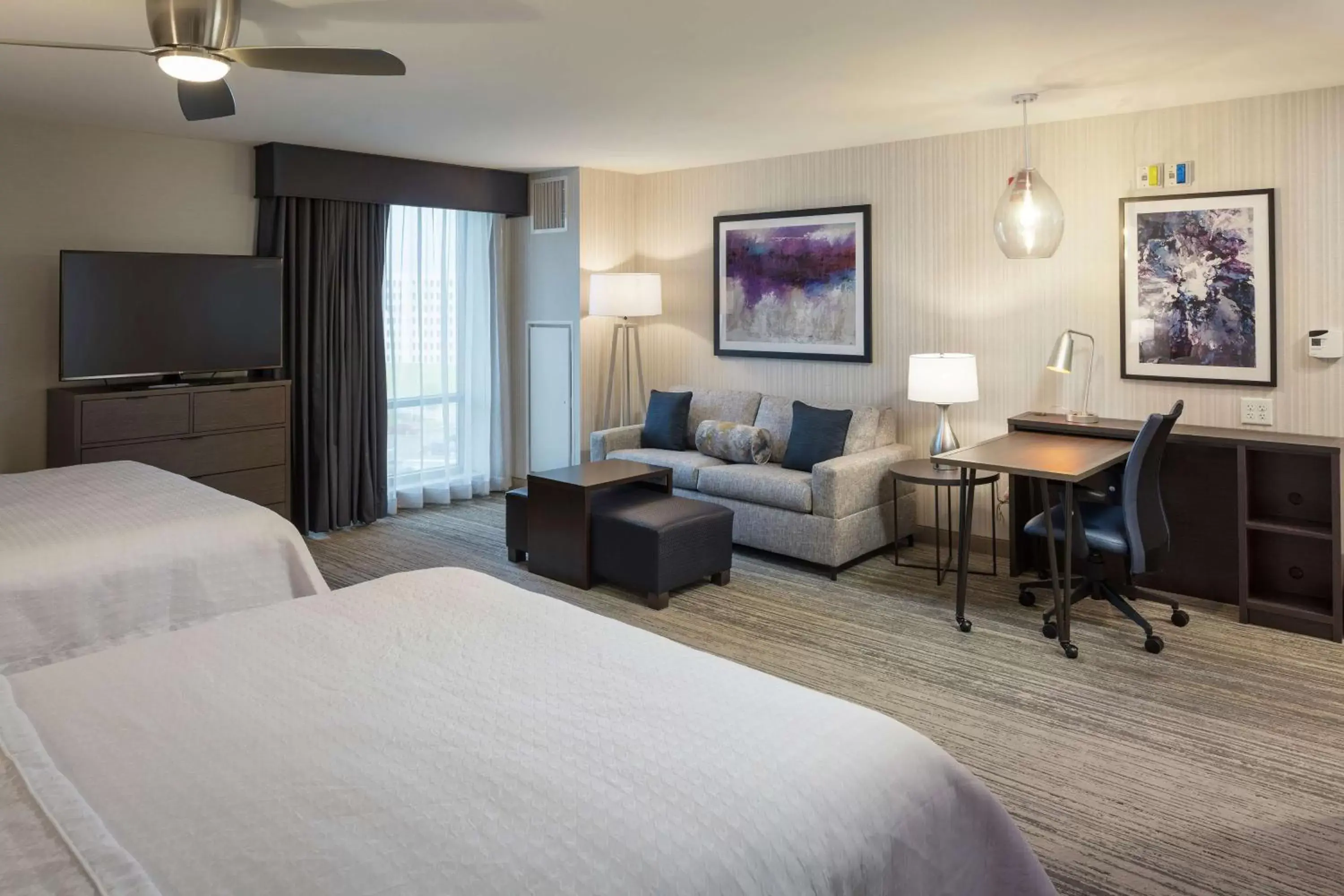 Bedroom in Homewood Suites by Hilton Needham Boston
