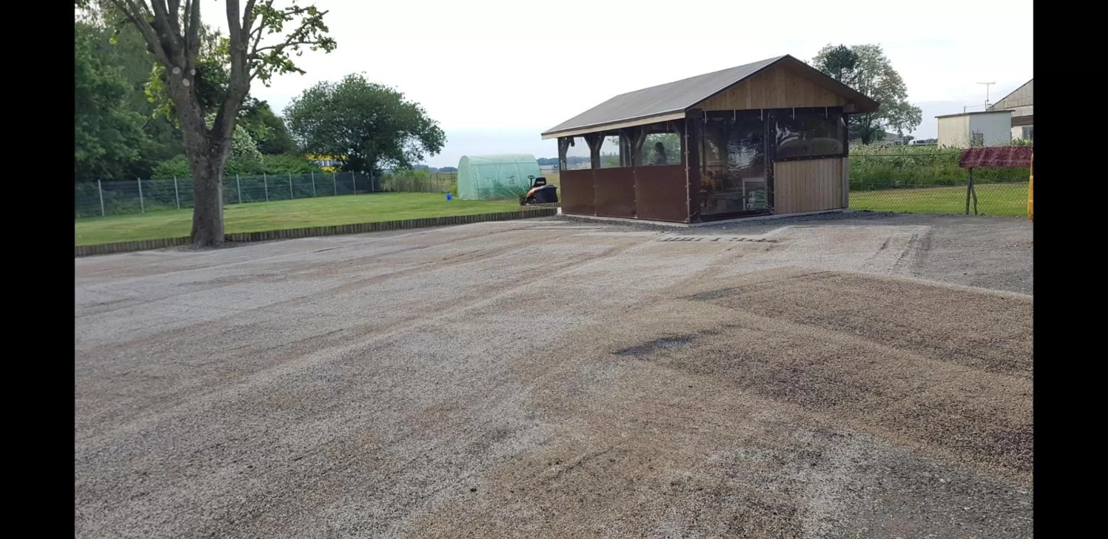Patio in Country House Reem