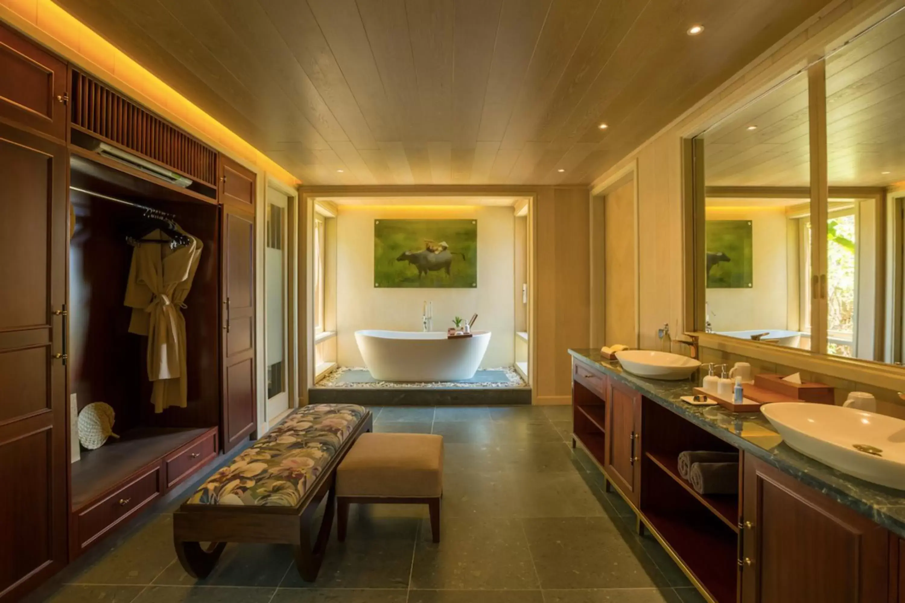 Bathroom in An Lam Retreats Ninh Van Bay