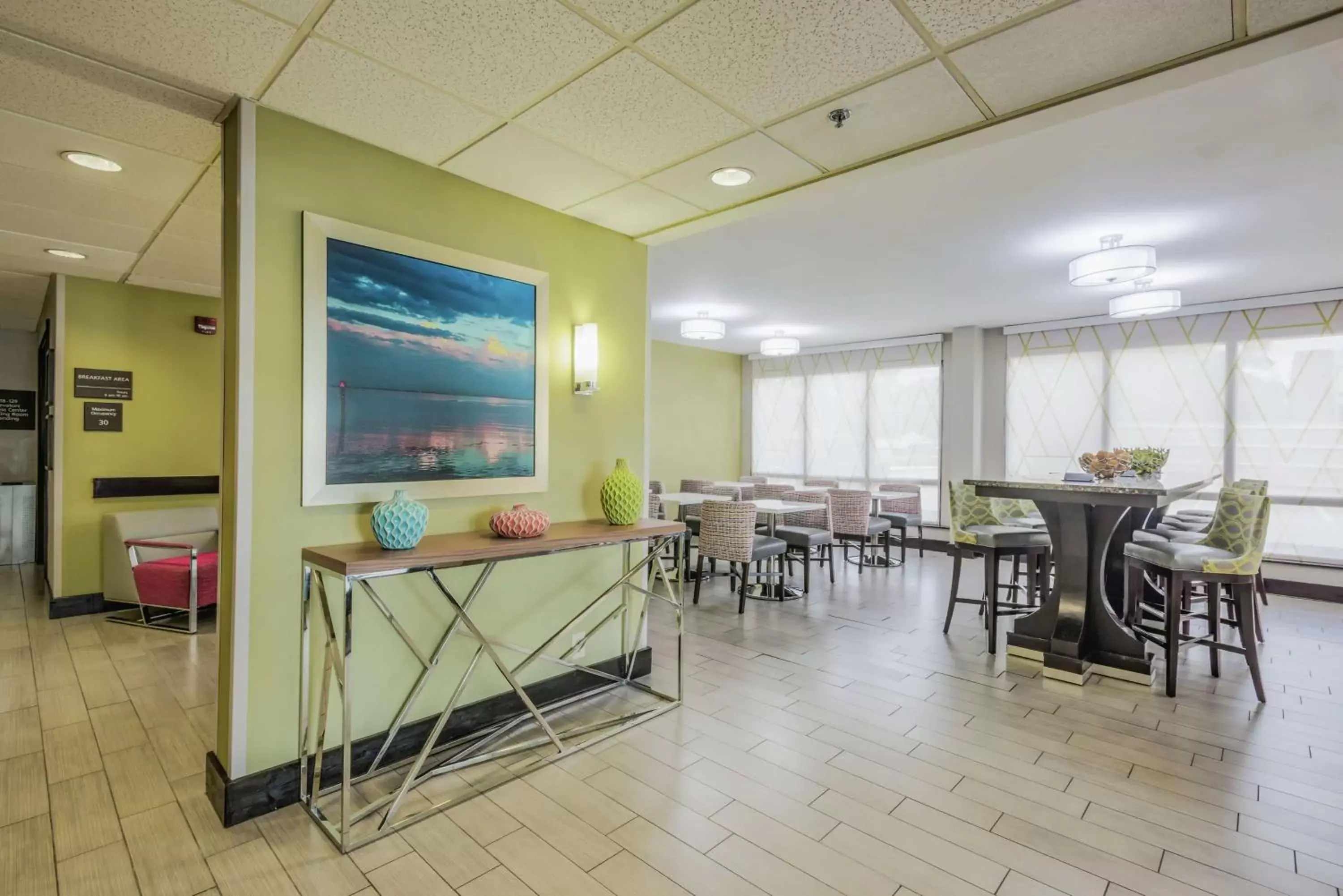 Dining area, Restaurant/Places to Eat in Hampton Inn Tampa International Airport/Westshore