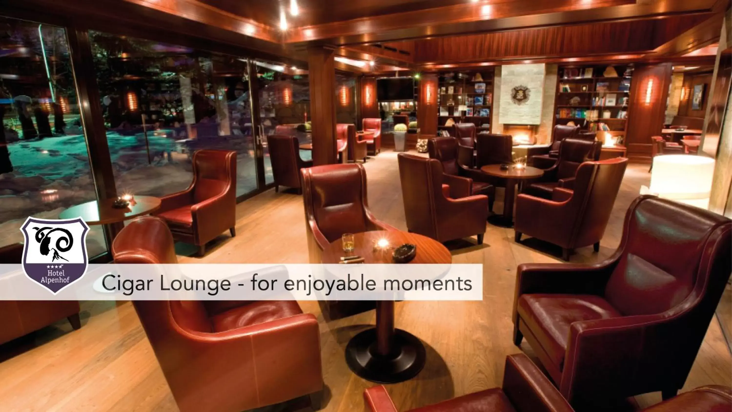 Lounge or bar, Lounge/Bar in Wellness Hotel Alpenhof