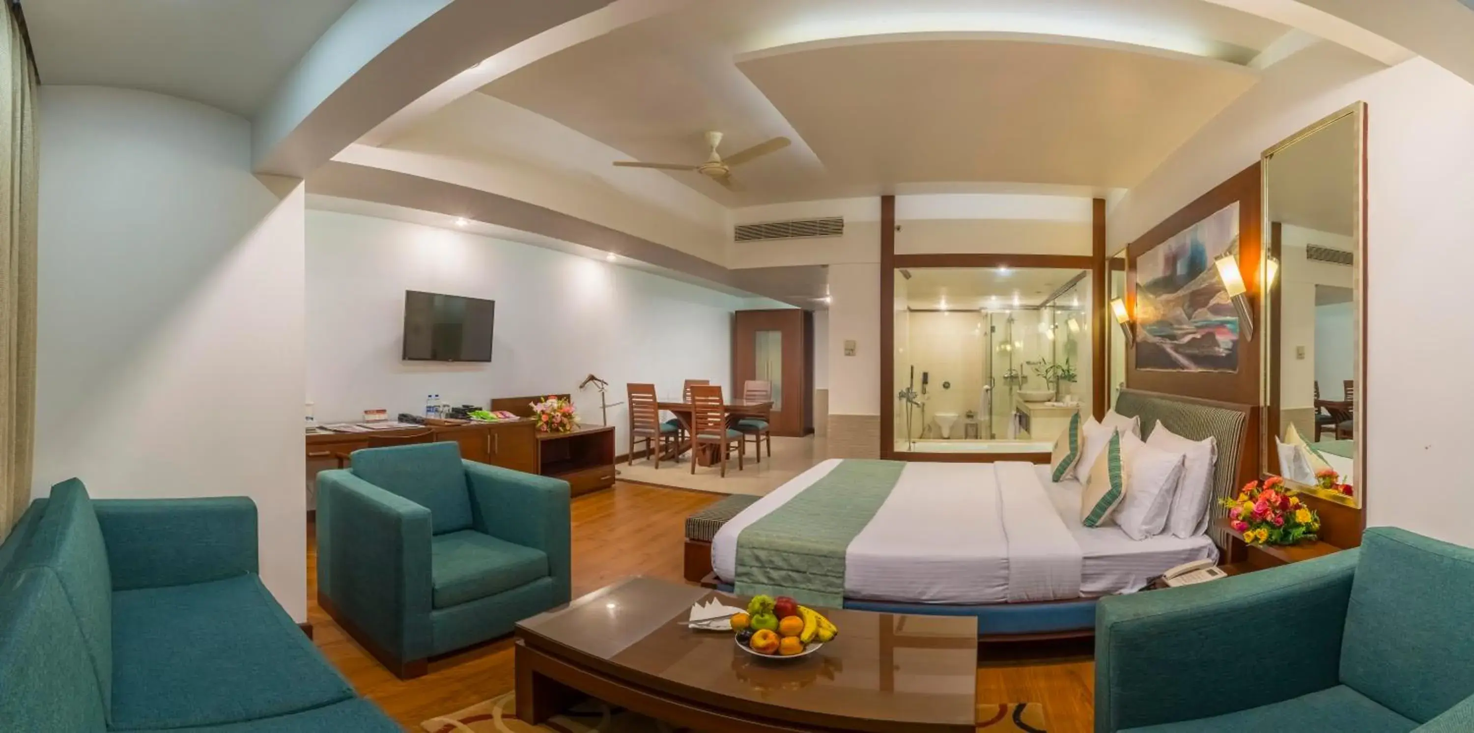 Photo of the whole room in Hotel Hindusthan International, Bhubaneswar