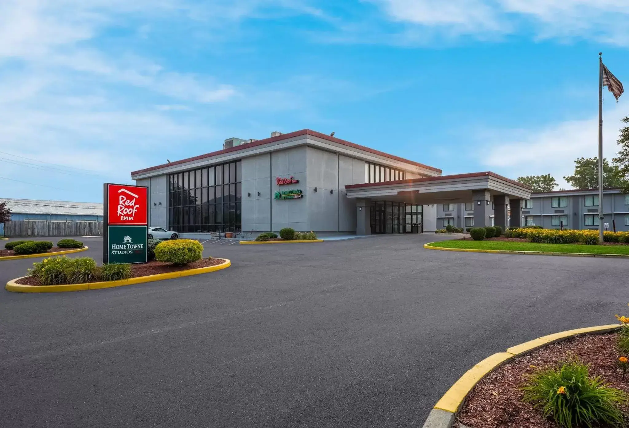 Property Building in Red Roof Inn Painted Post