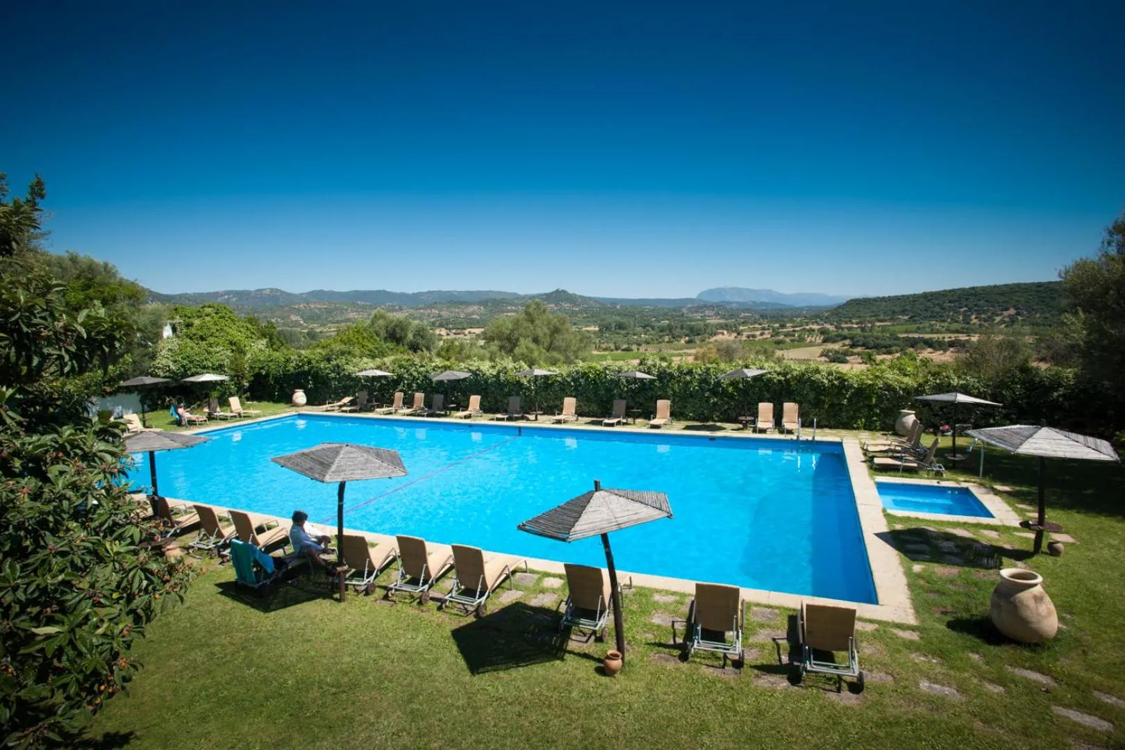Swimming pool in Su Gologone Experience Hotel