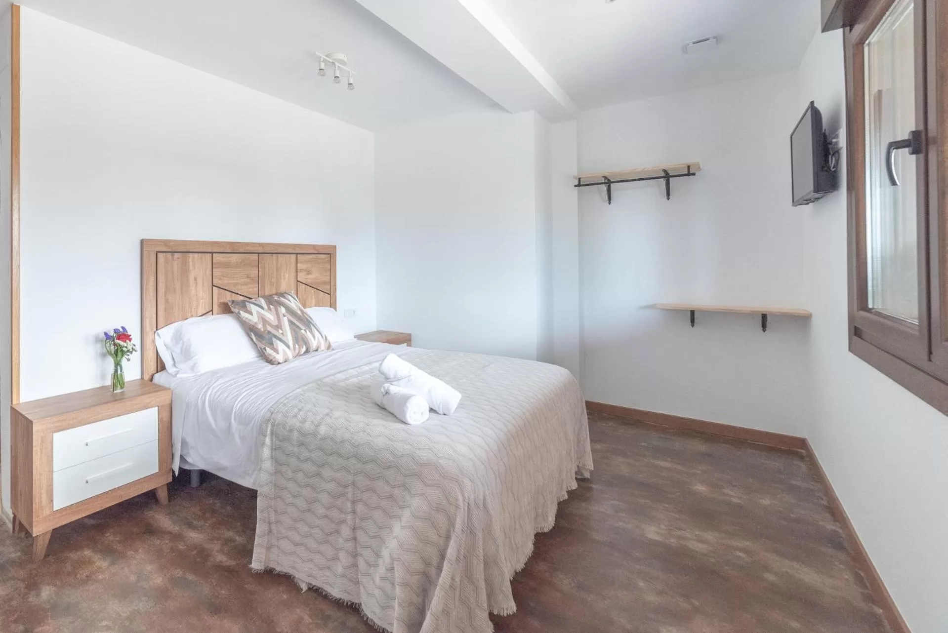 Bed in Hotel Rural O Salazón