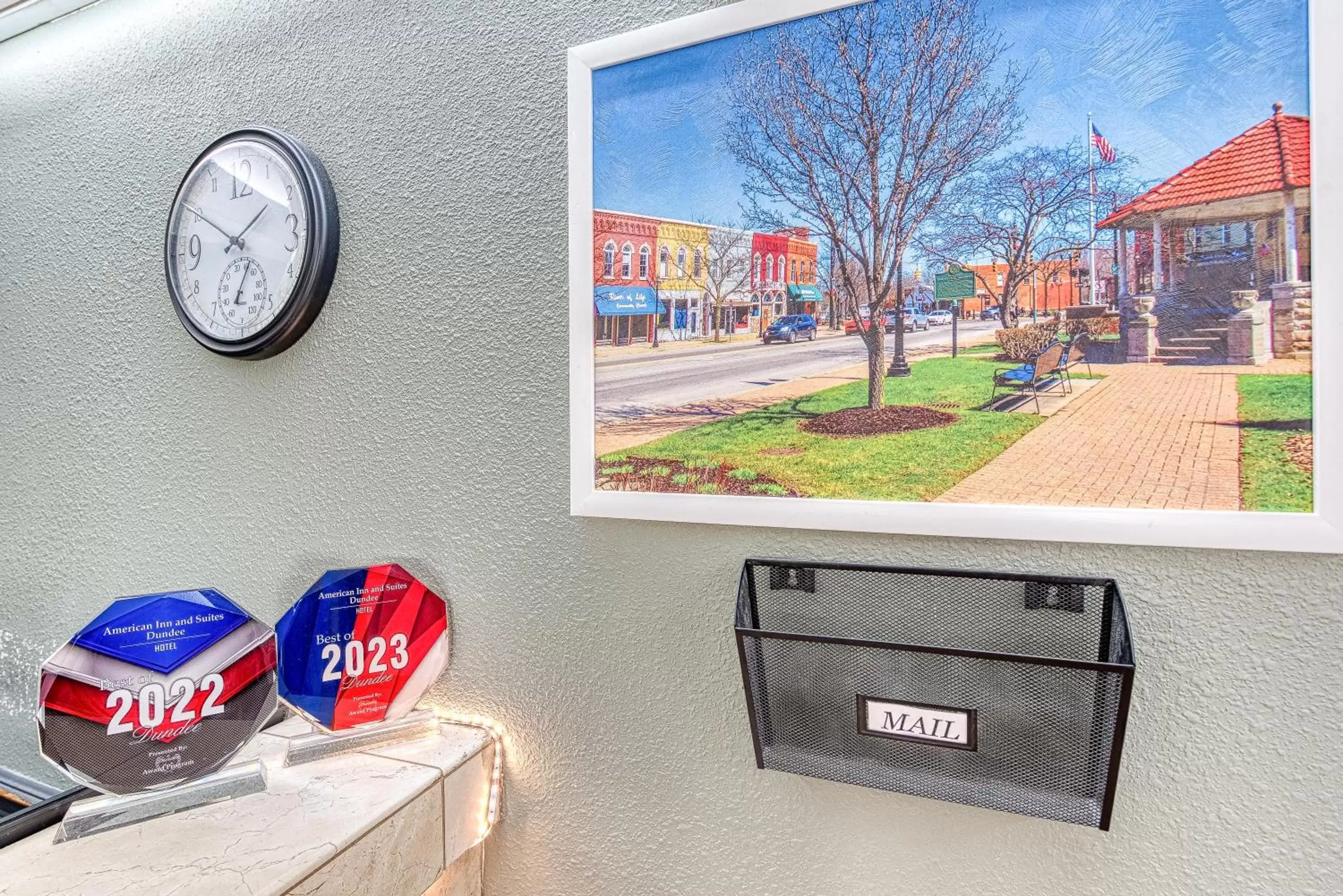 Lobby or reception in American Inn & suites Lobby or reception in American Inn & suites