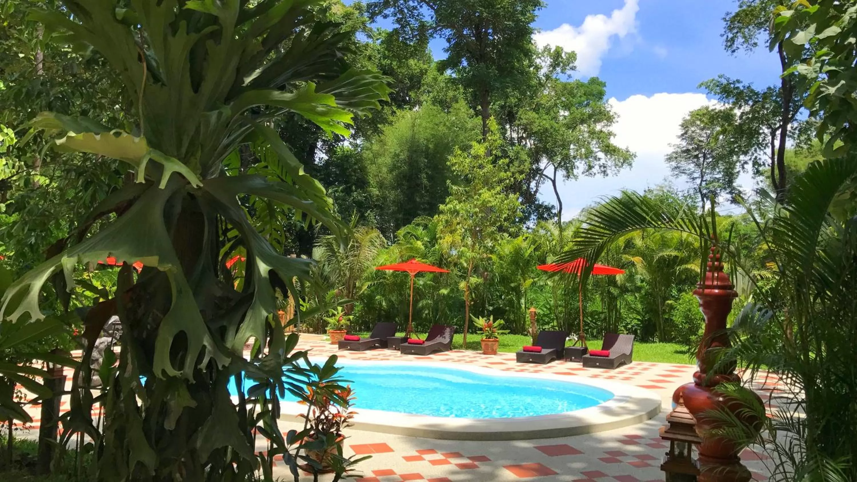 Swimming pool in Nan Seasons Boutique Resort
