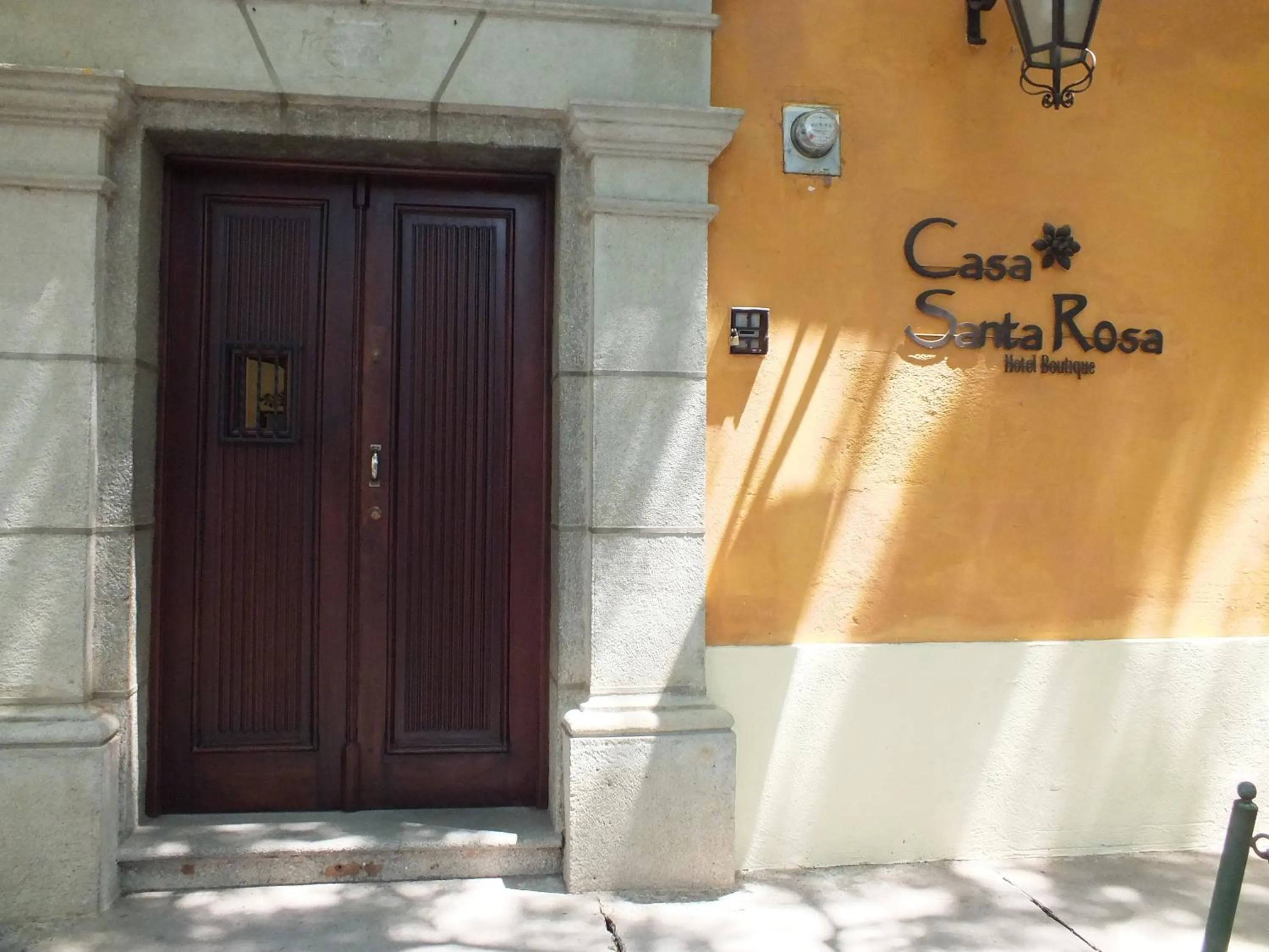 Facade/entrance in Casa Santa Rosa Hotel Boutique