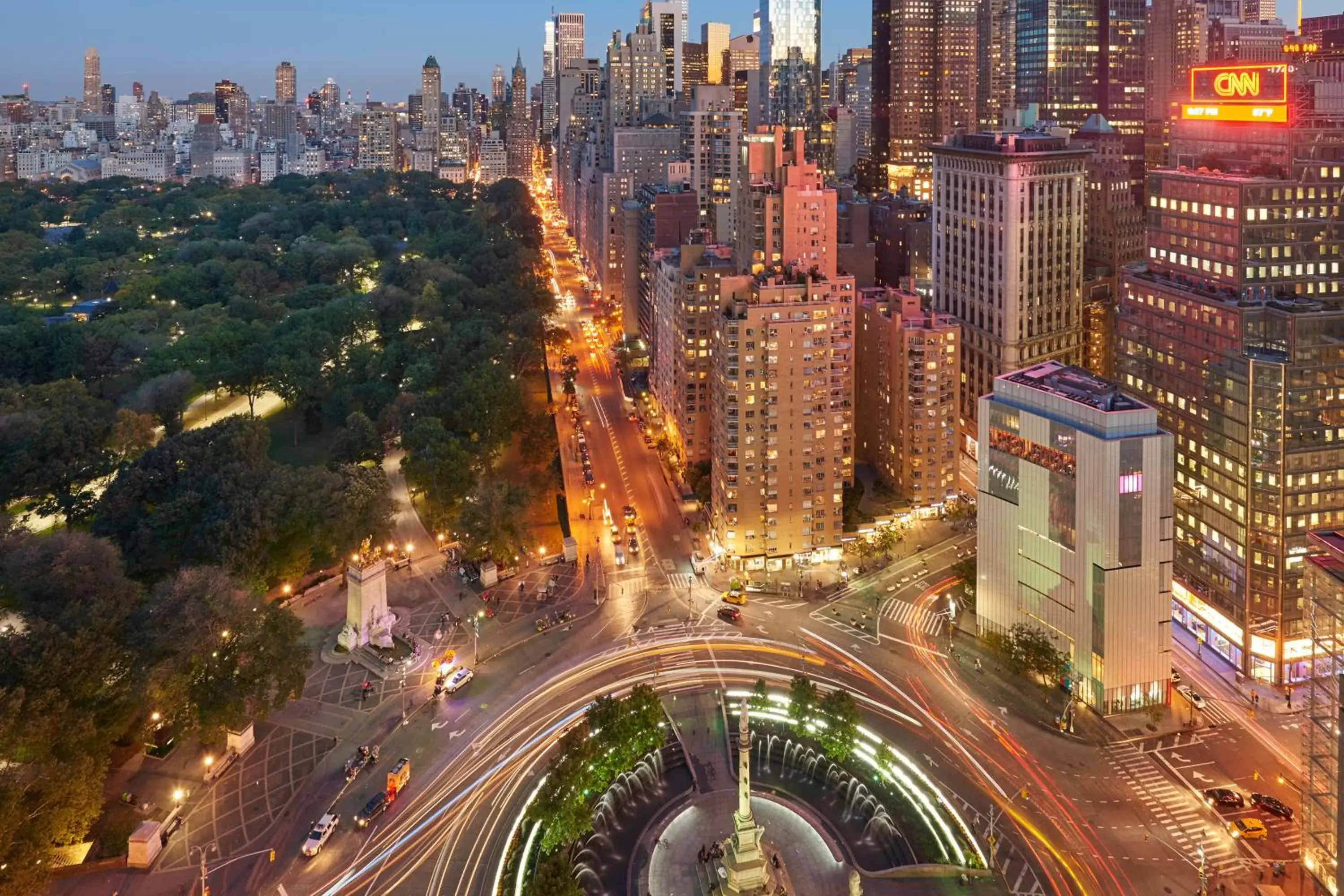 City view, Bird's-eye View in Mandarin Oriental New York