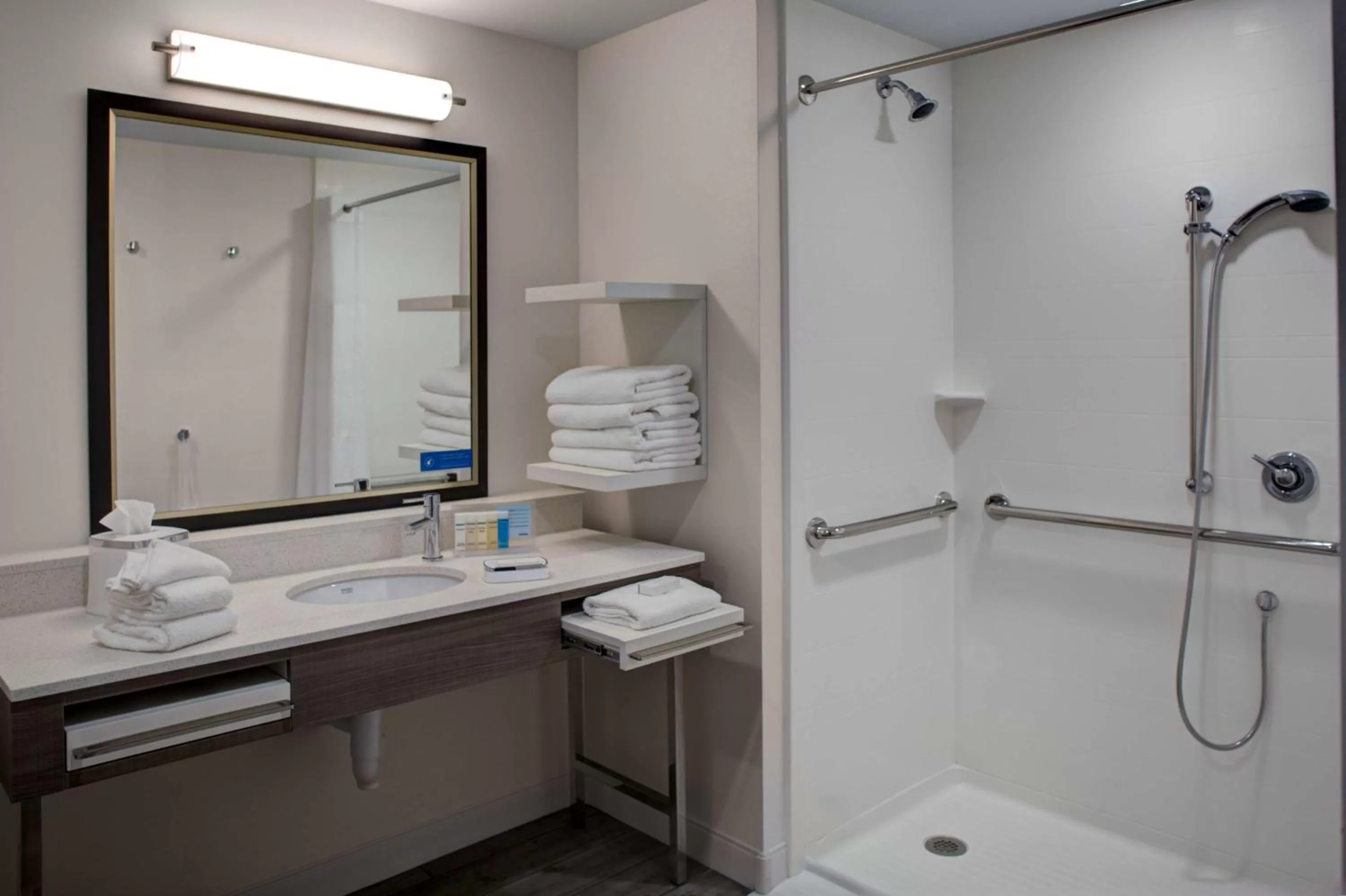 Bathroom in Hampton Inn & Suites Syracuse North Airport Area