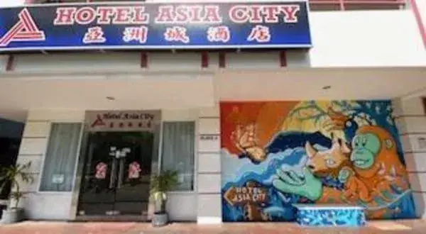 Facade/entrance in OYO 90847 Hotel Asia City