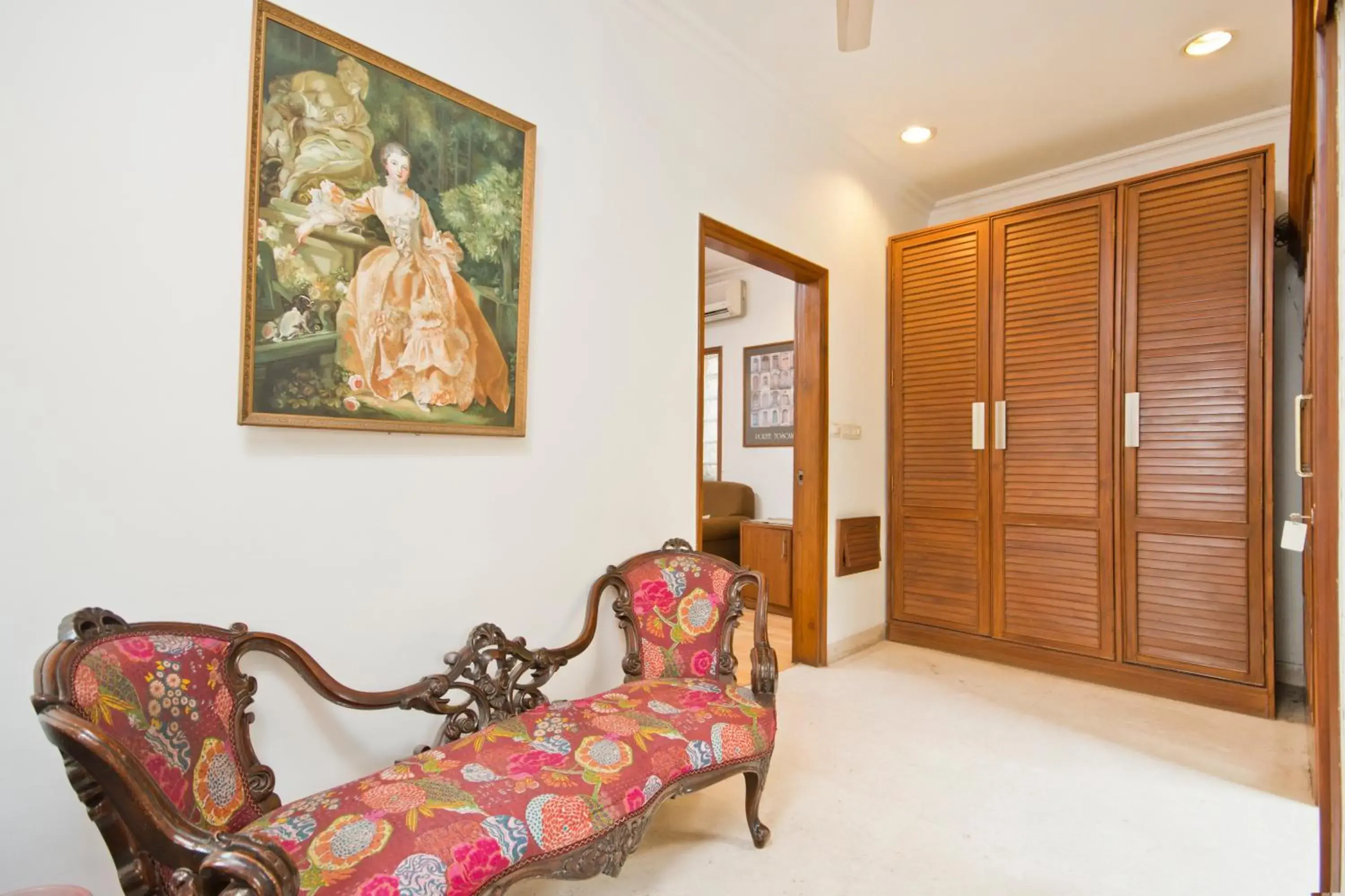 Seating Area in Trendy Bed & Breakfast