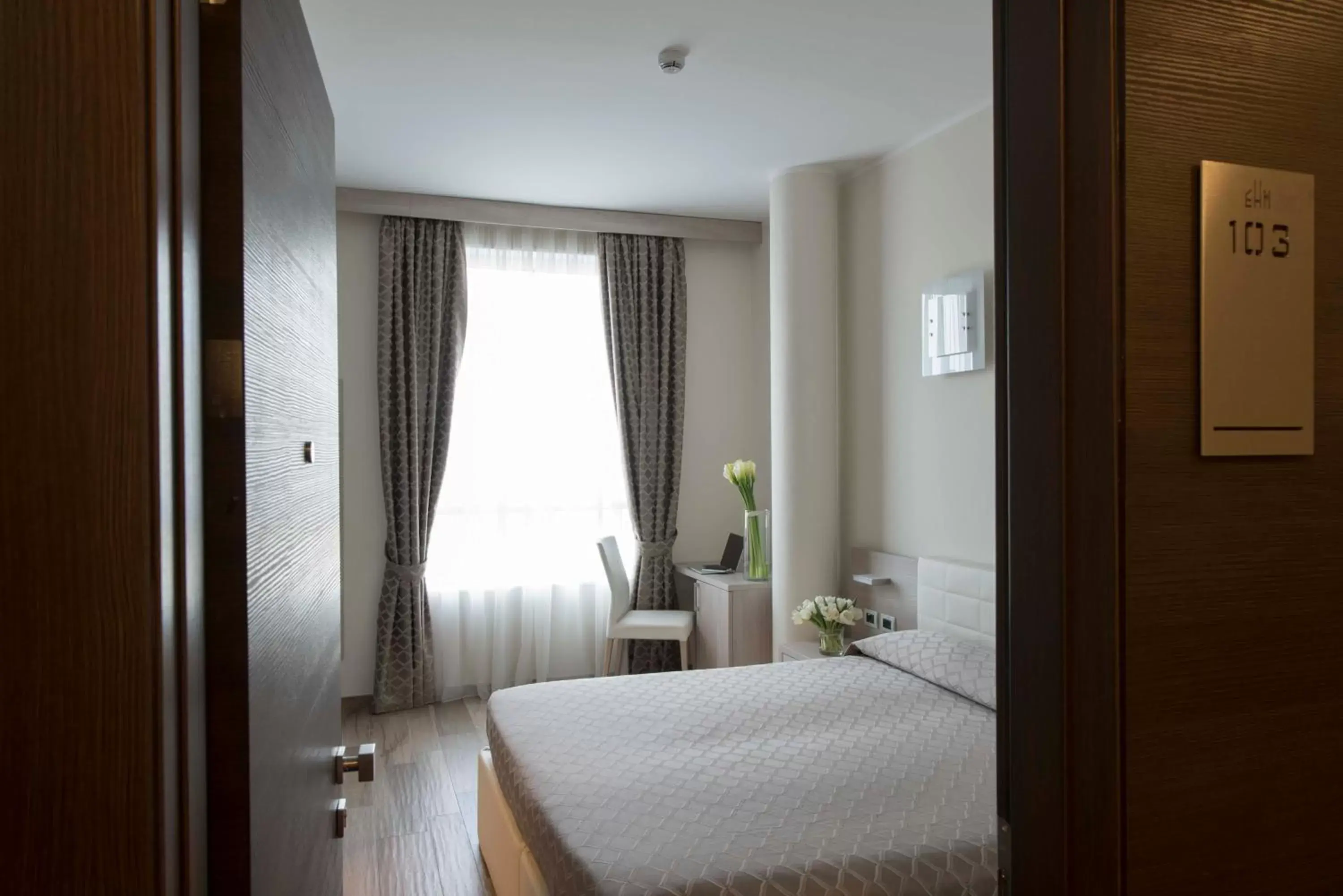 Bed in Expo Hotel Milan Bed in Expo Hotel Milan