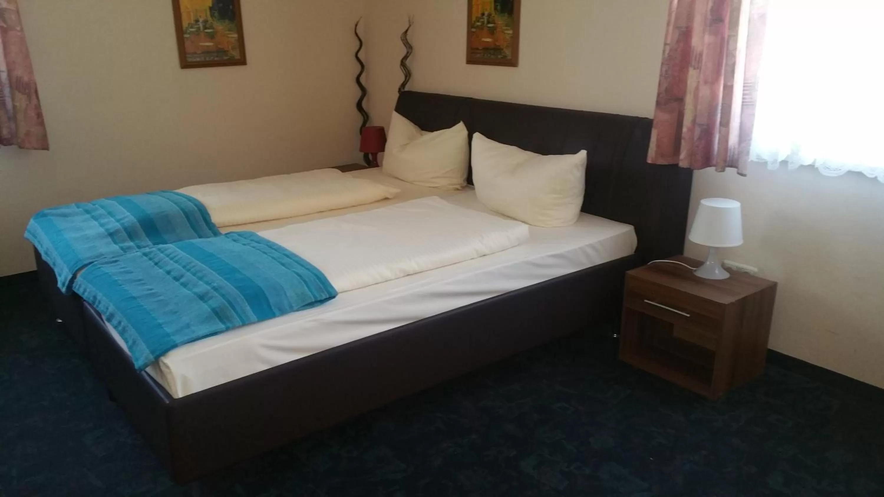 Bedroom, Bed in Hotel Al Cavallino