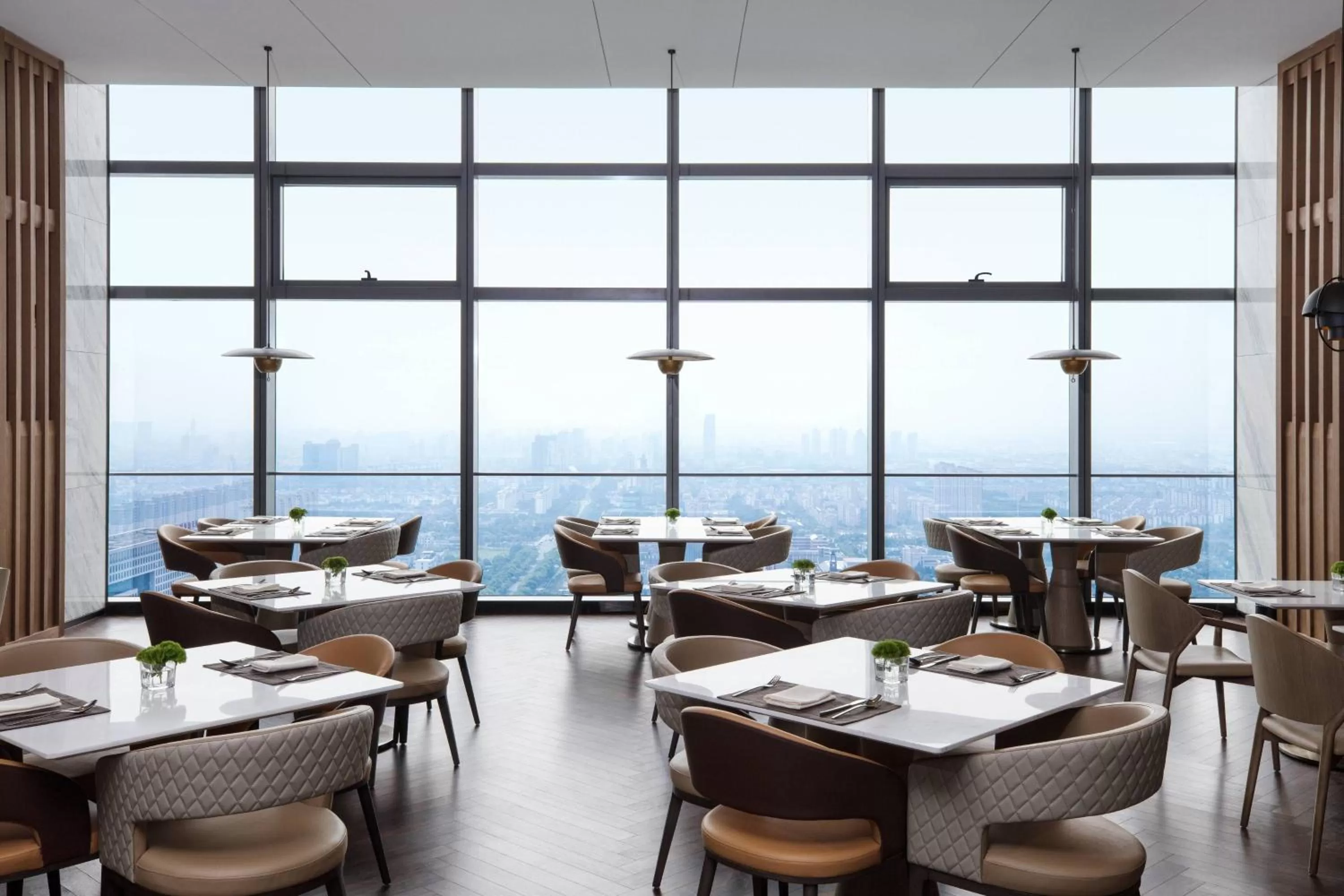 Kitchen or kitchenette in Zhangjiagang Marriott Hotel