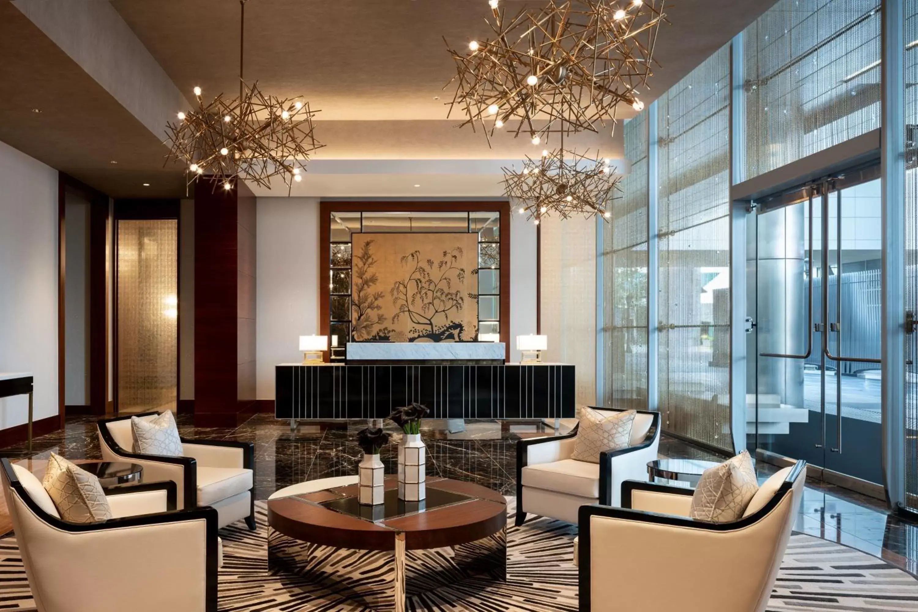 Property building, Lobby/Reception in The Ritz-Carlton, Los Angeles L.A. Live