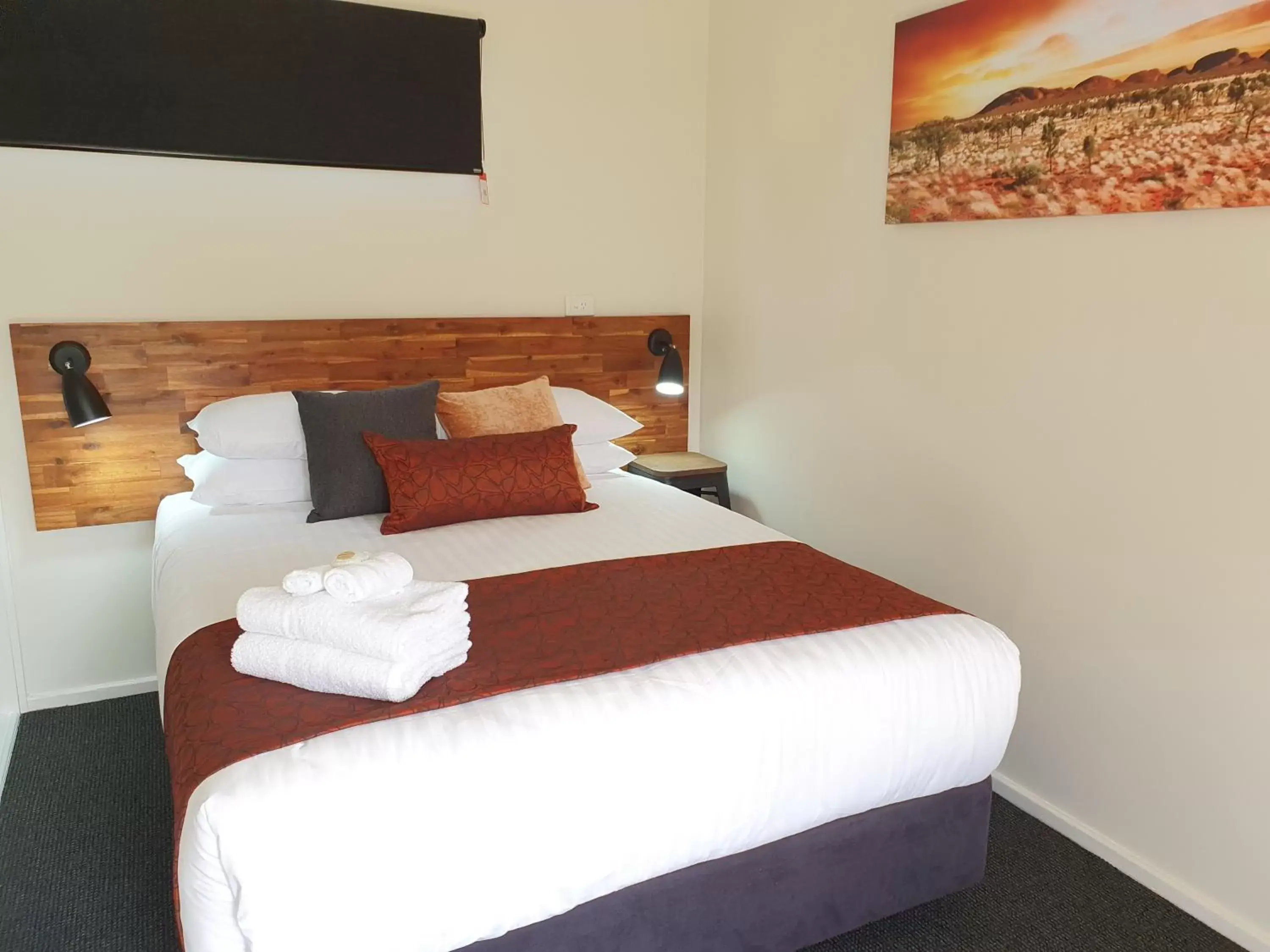 Bed in Black Sheep Motel Goulburn Bed in Black Sheep Motel Goulburn