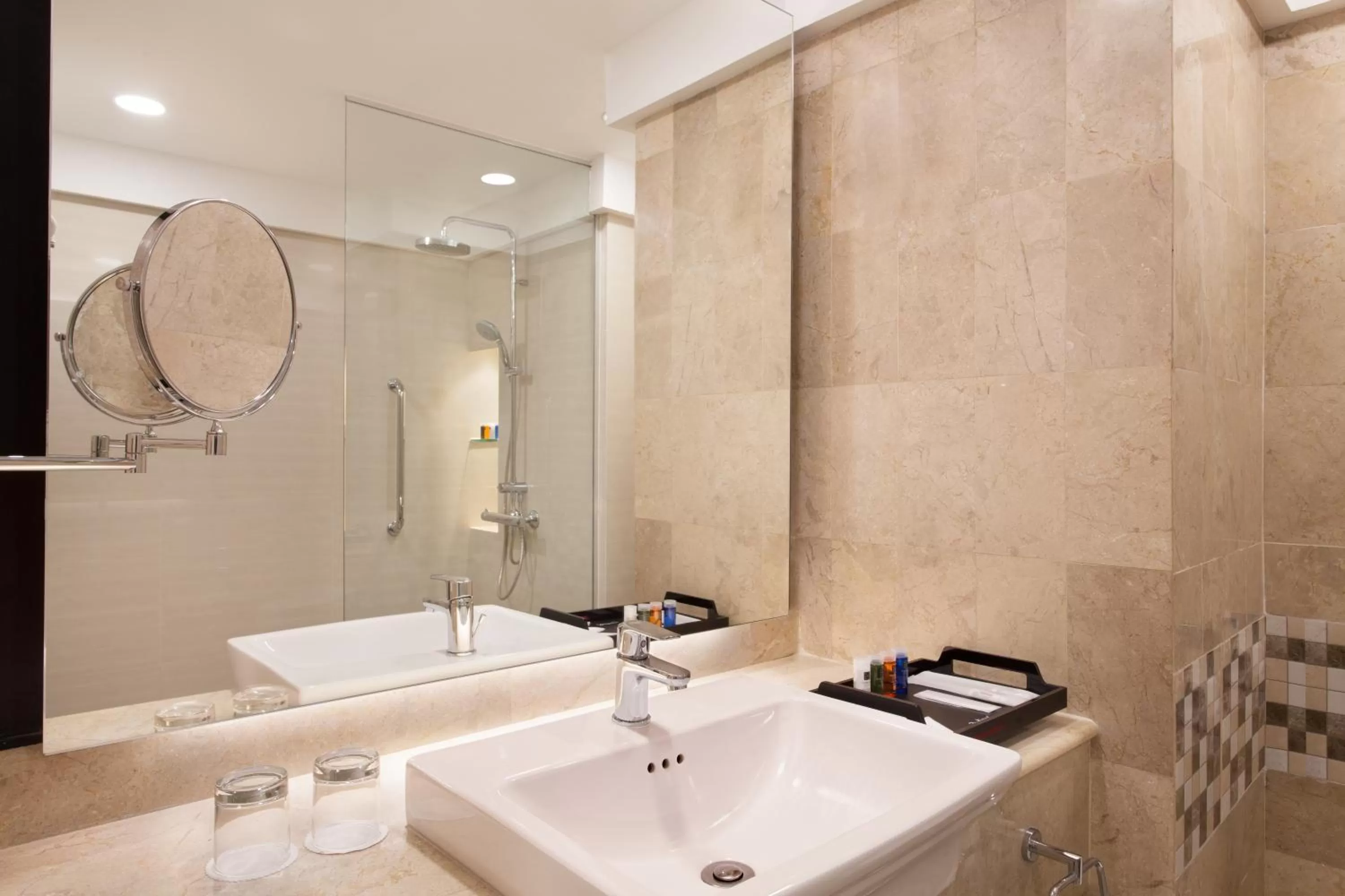 Bathroom in AIHO Hotel Medan