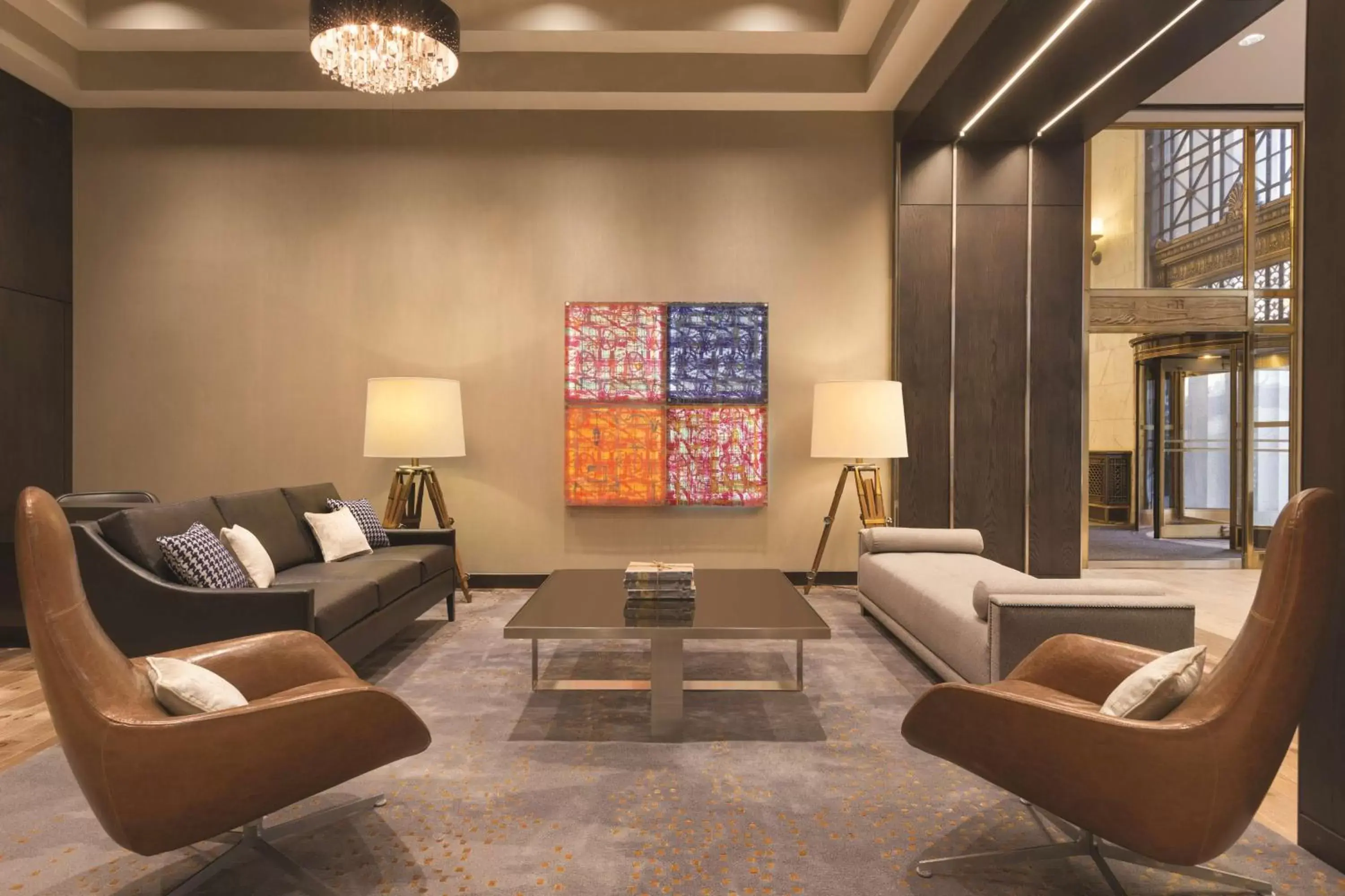 Lobby or reception, Seating Area in Embassy Suites Pittsburgh-Downtown