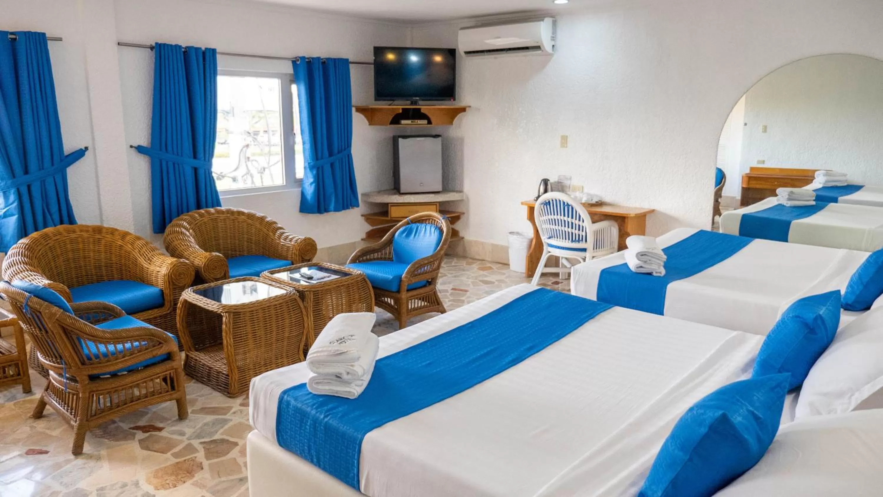 Bed in Clarkton Hotel Apartment