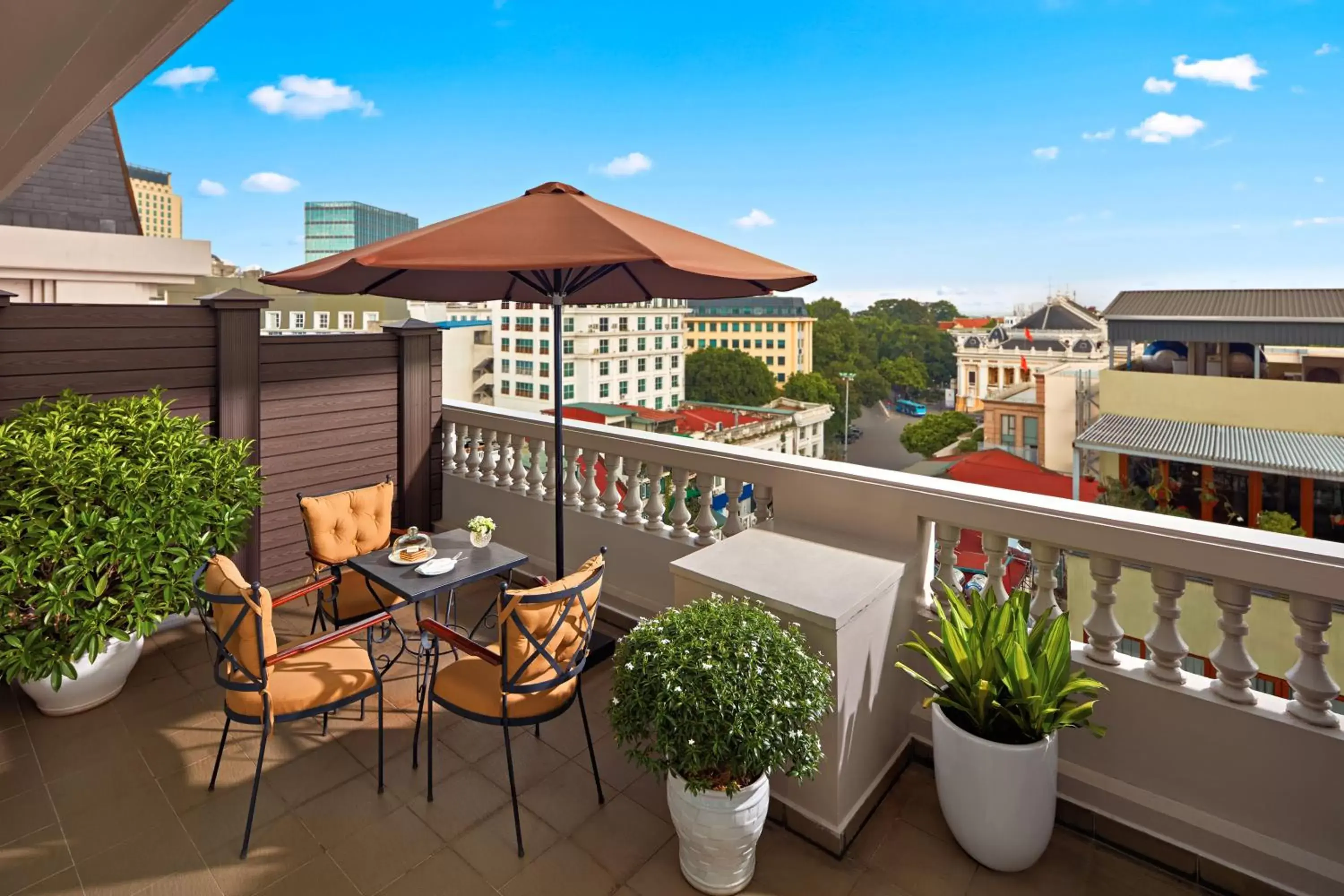 Balcony/Terrace in Hotel de l'Opera Hanoi - MGallery
