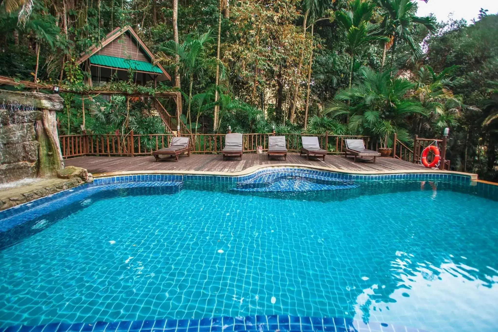 Swimming Pool in Aonang Cliff View Resort SHA Extra Plus